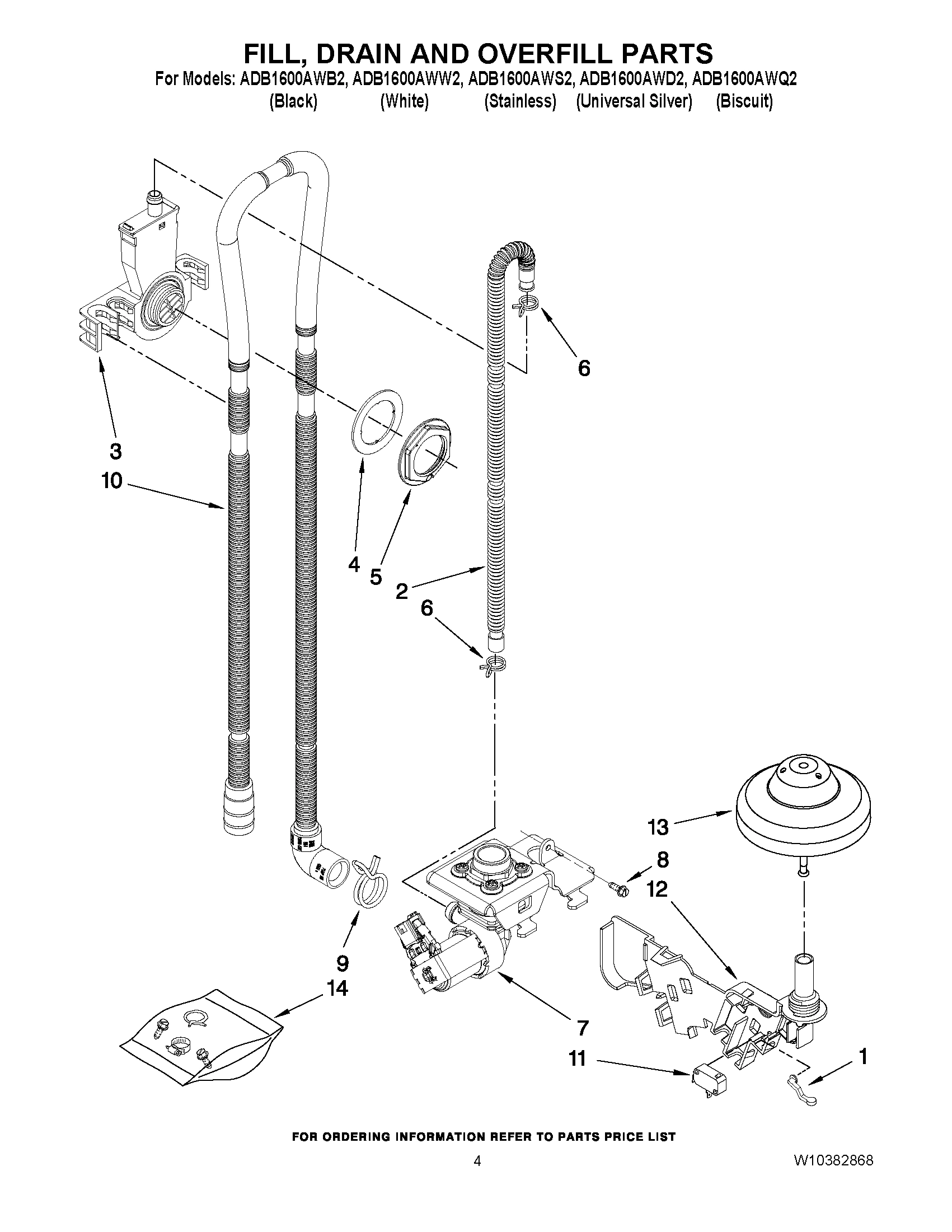 04 - FILL, DRAIN AND OVERFILL PARTS