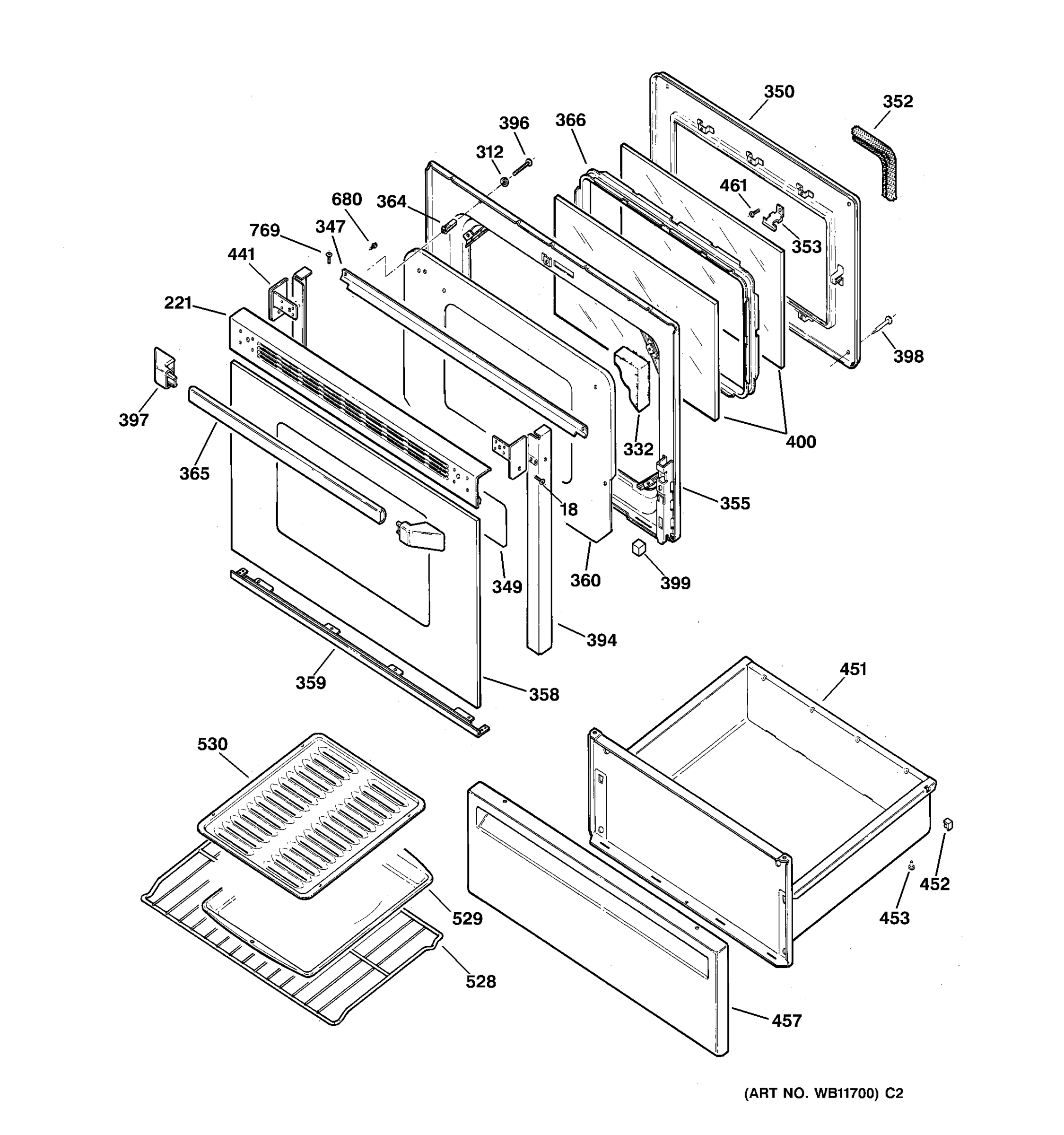 DOOR & DRAWER PARTS