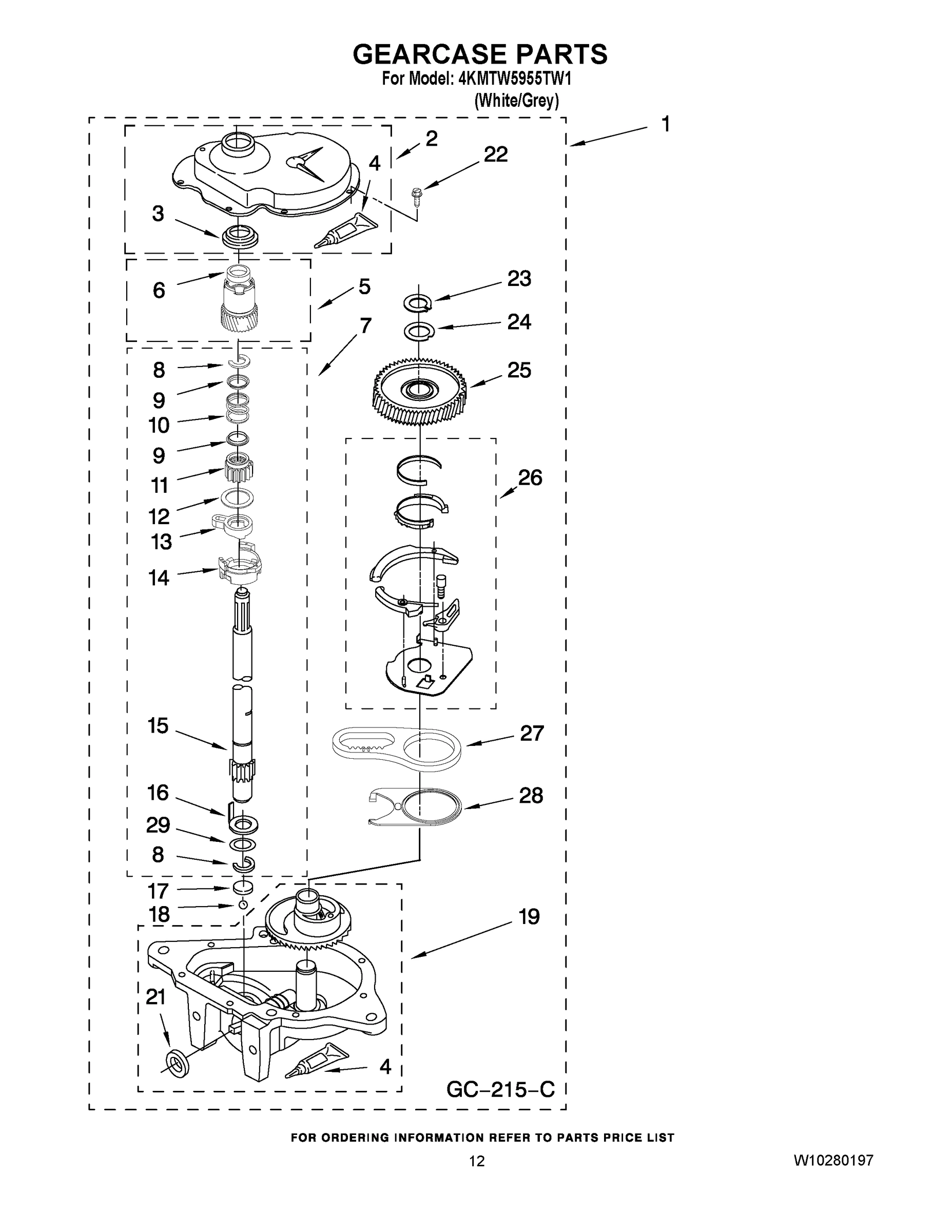 08 - GEARCASE PARTS