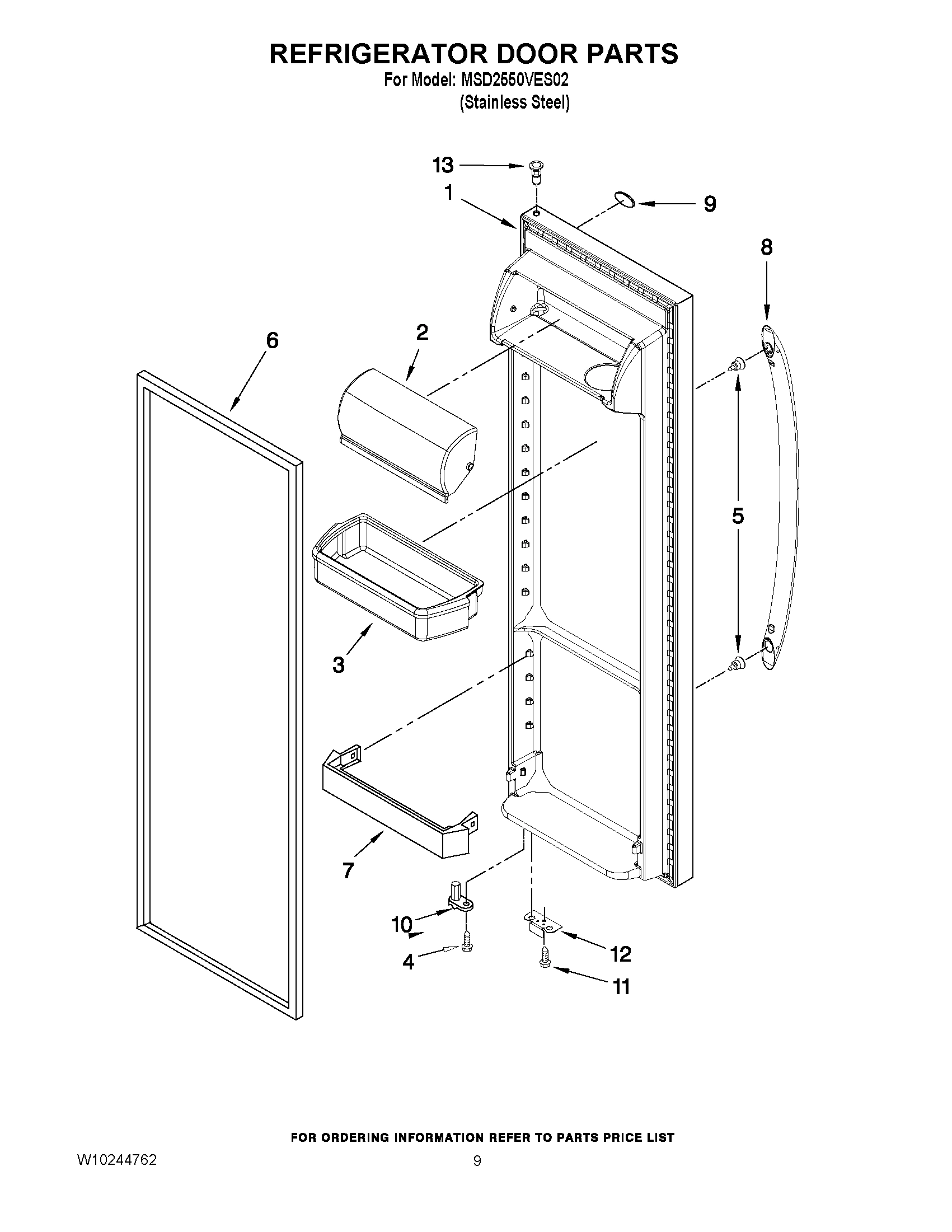 06 - REFRIGERATOR DOOR PARTS