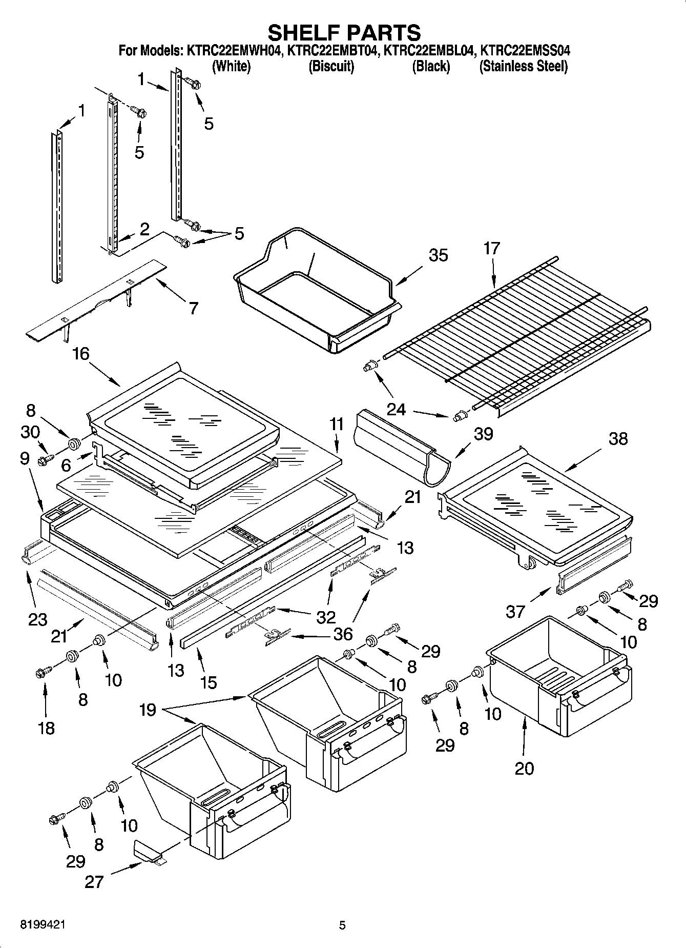 03 - SHELF PARTS
