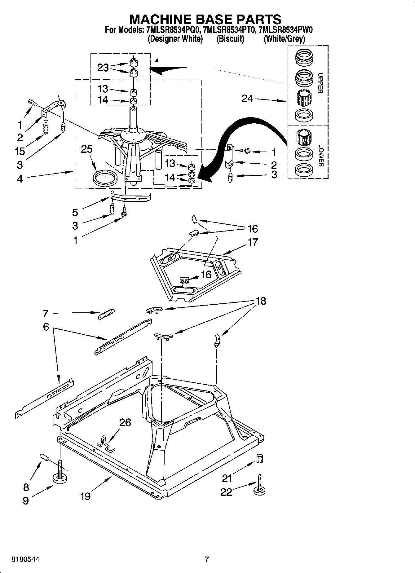 04 - MACHINE BASE PARTS