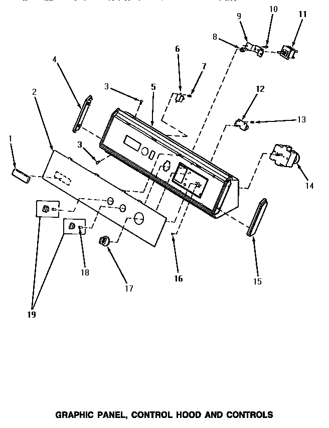 04 - GRAPHIC PANEL, CONTROL HOOD & CONTROLS