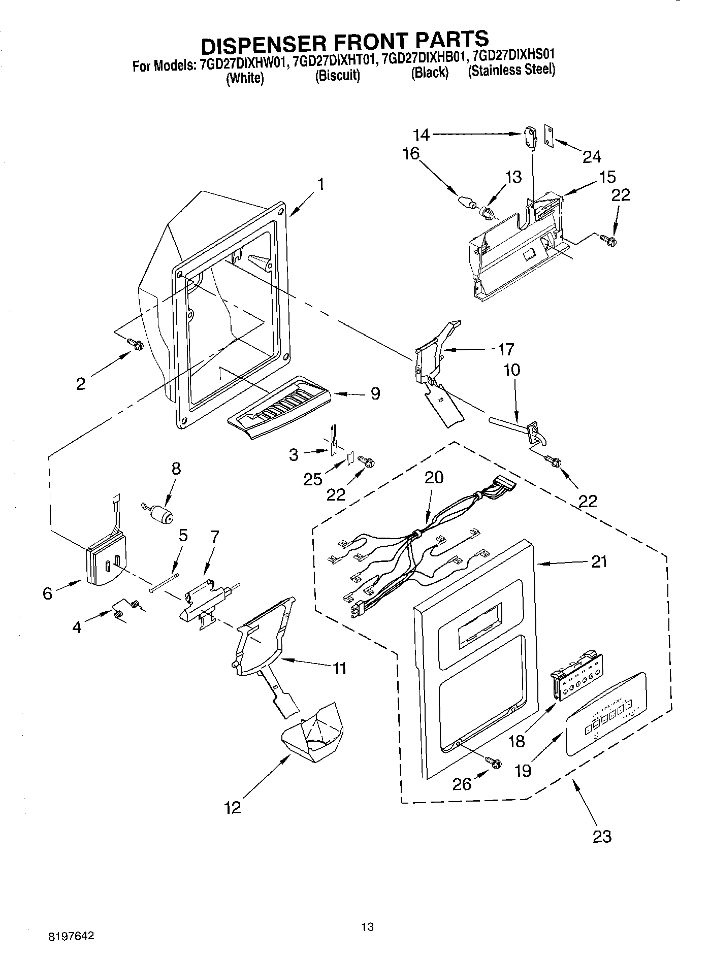 08 - DISPENSER FRONT