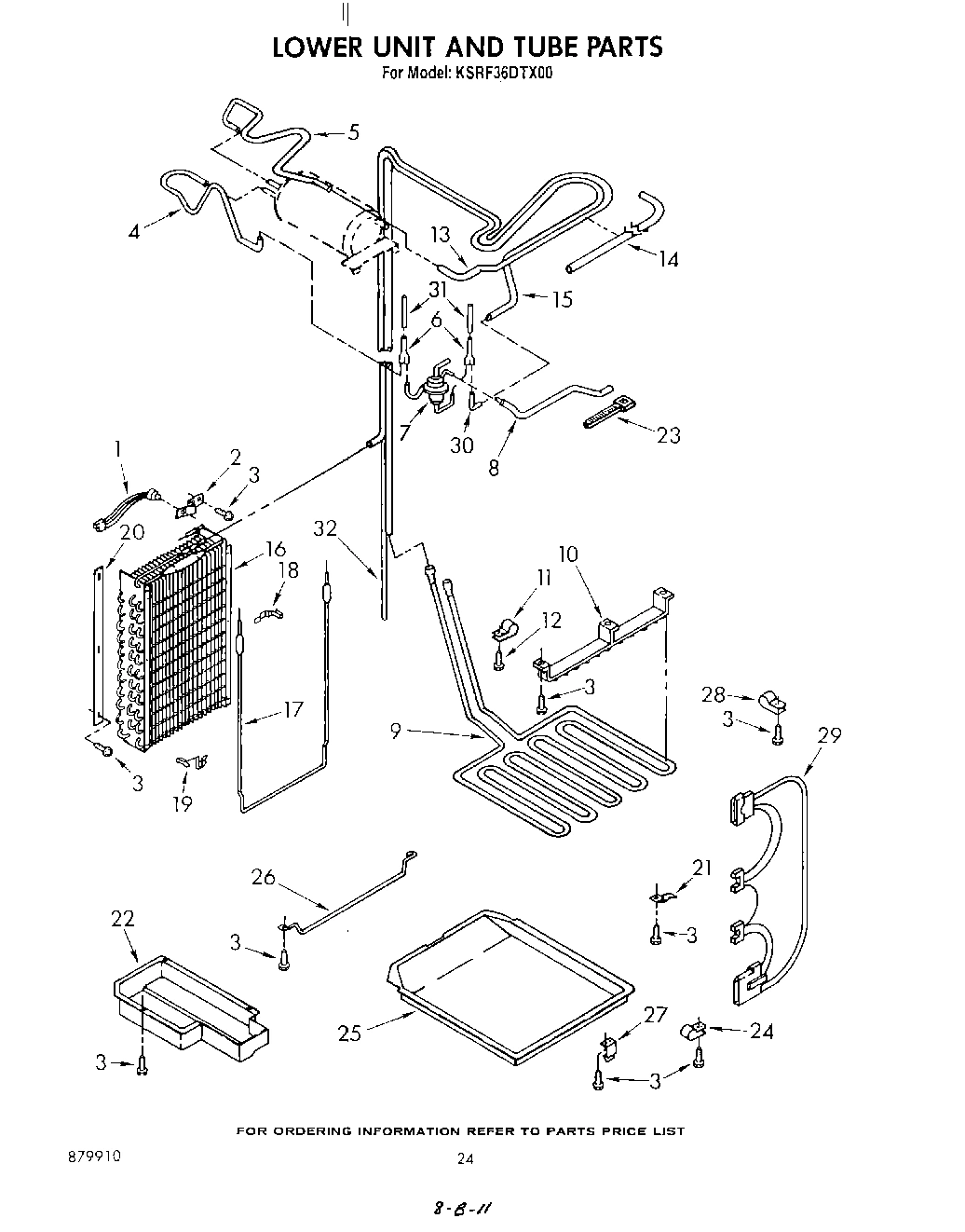 15 - LOWER UNIT AND TUBE
