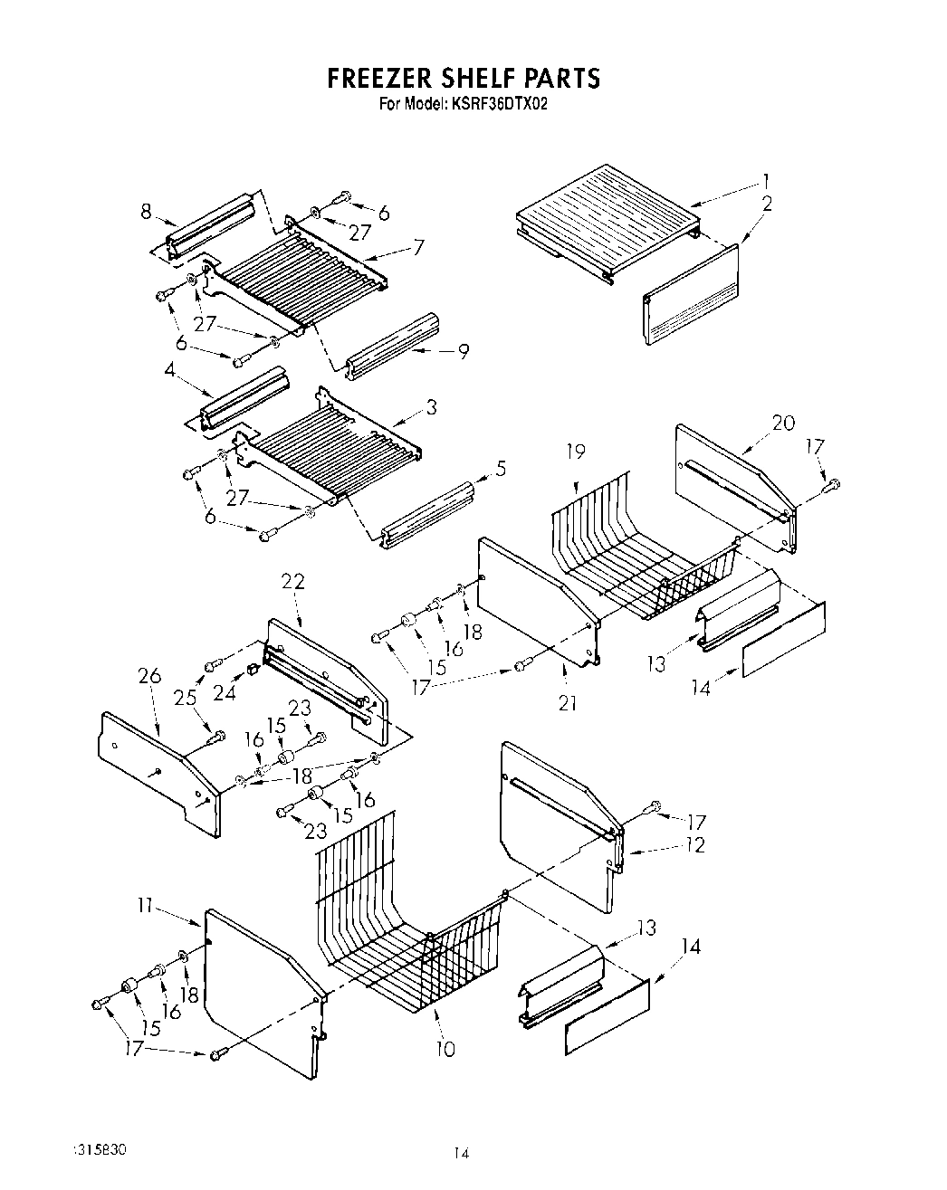09 - FREEZER SHELF