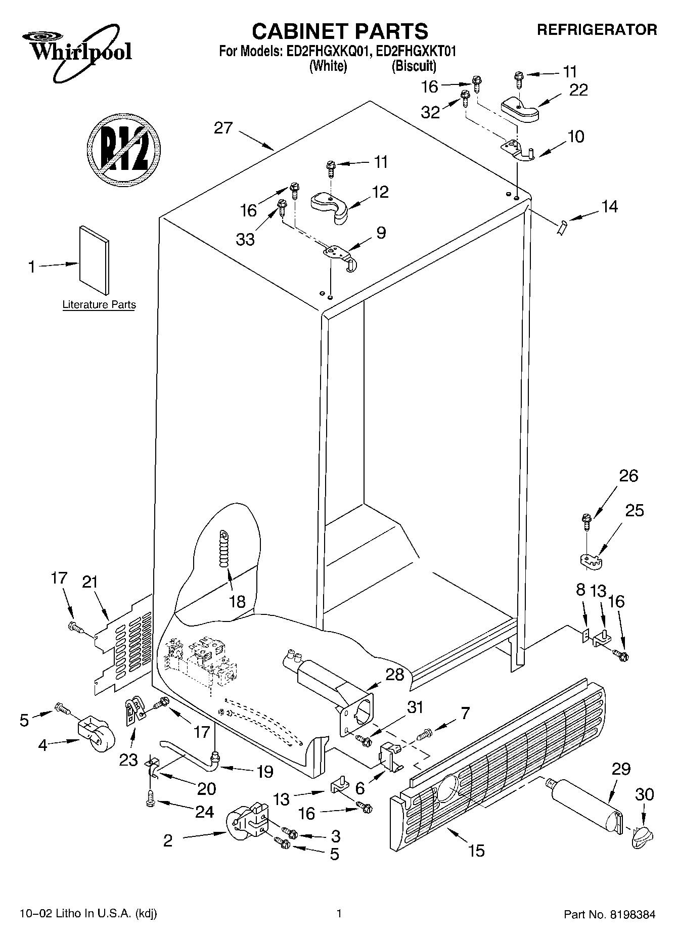 01 - CABINET, LITERATURE