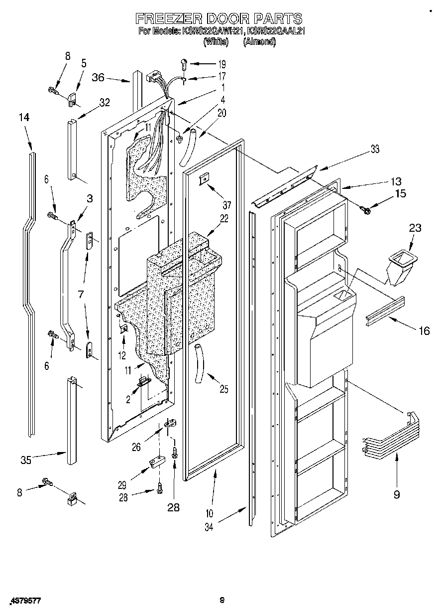 06 - FREEZER DOOR