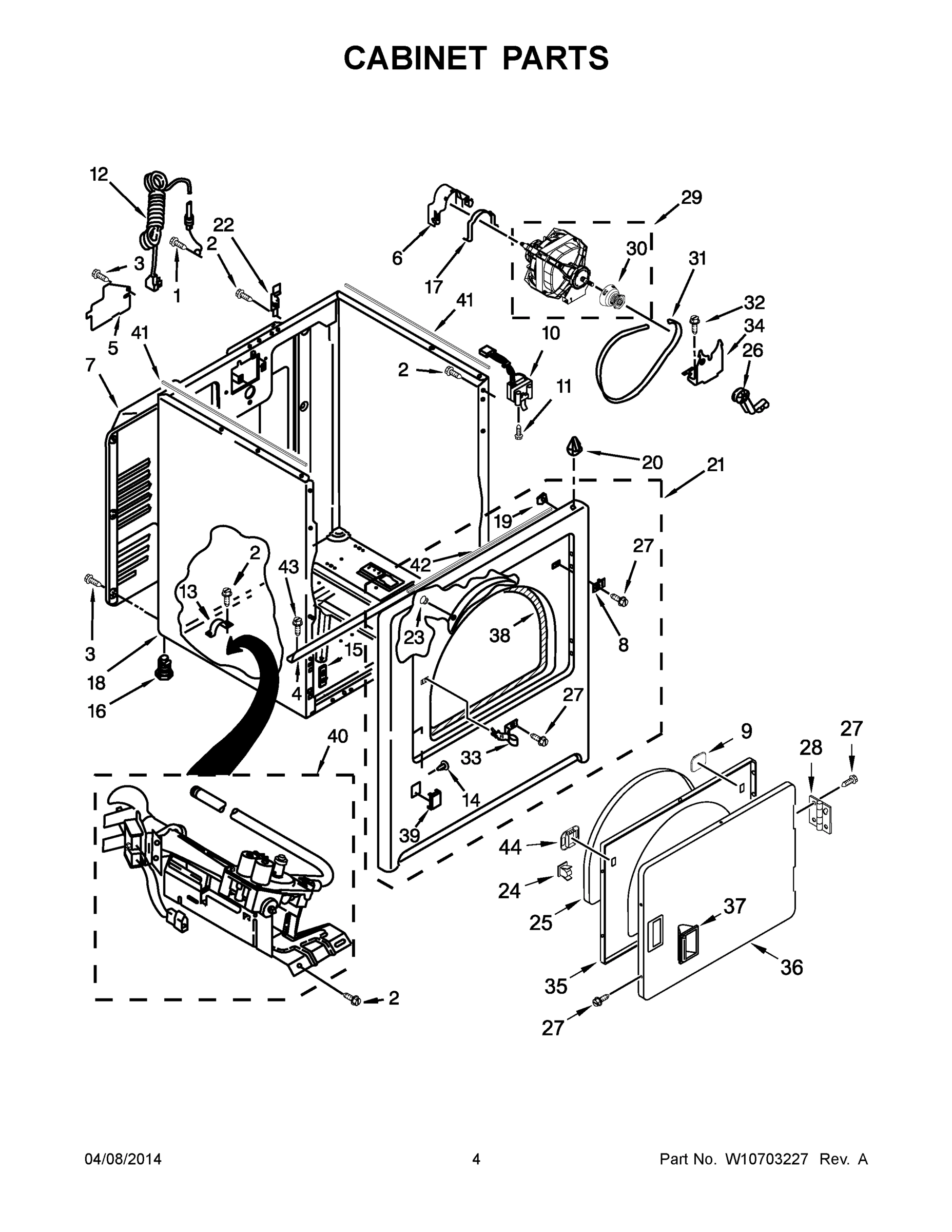 03 - CABINET PARTS
