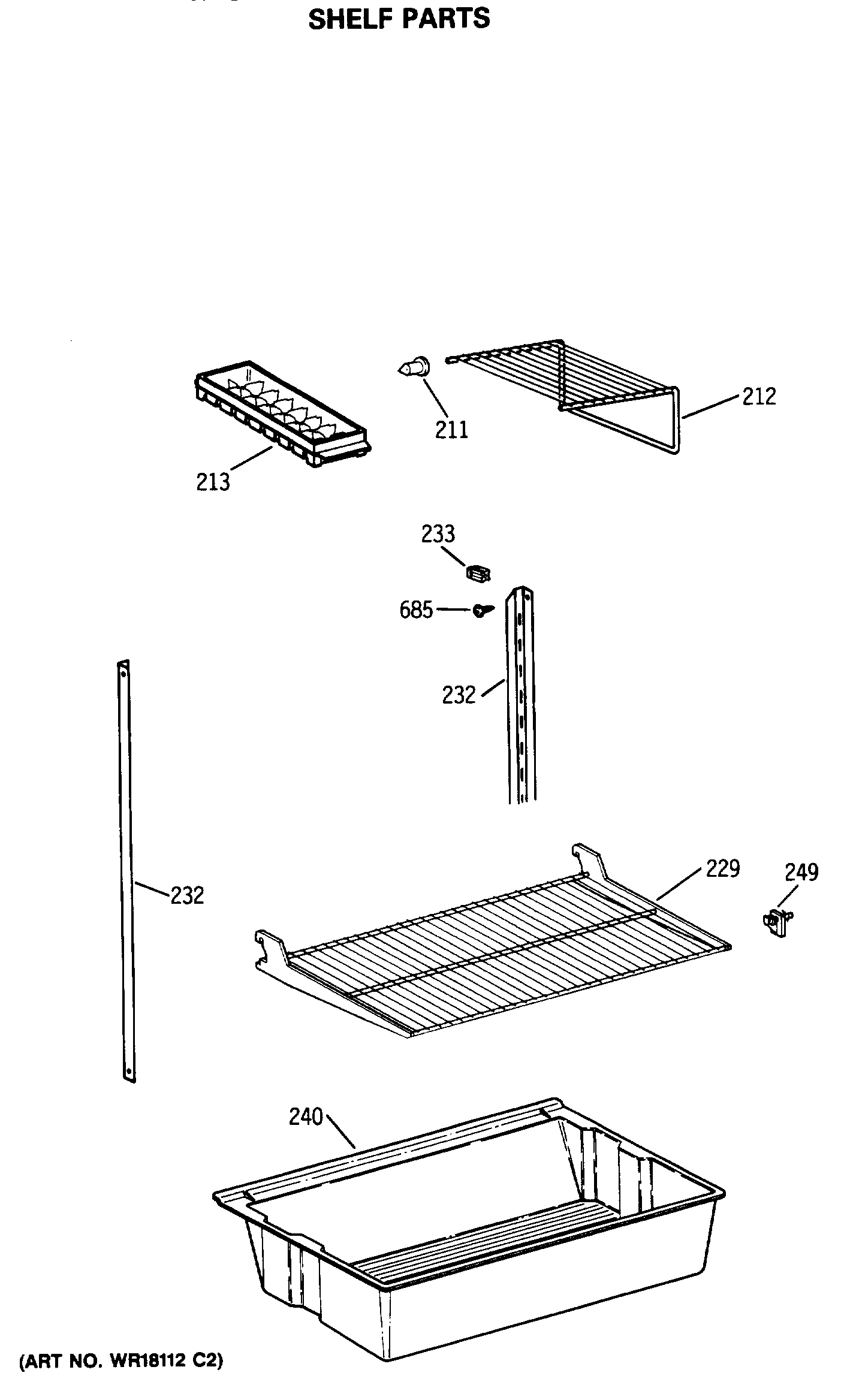 SHELF PARTS