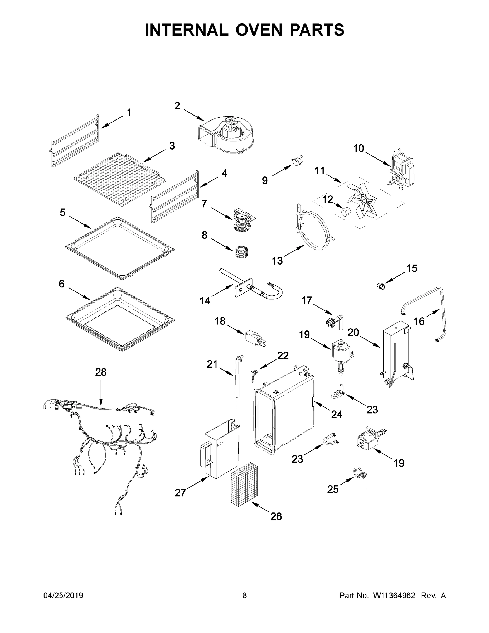 05 - INTERNAL OVEN PARTS