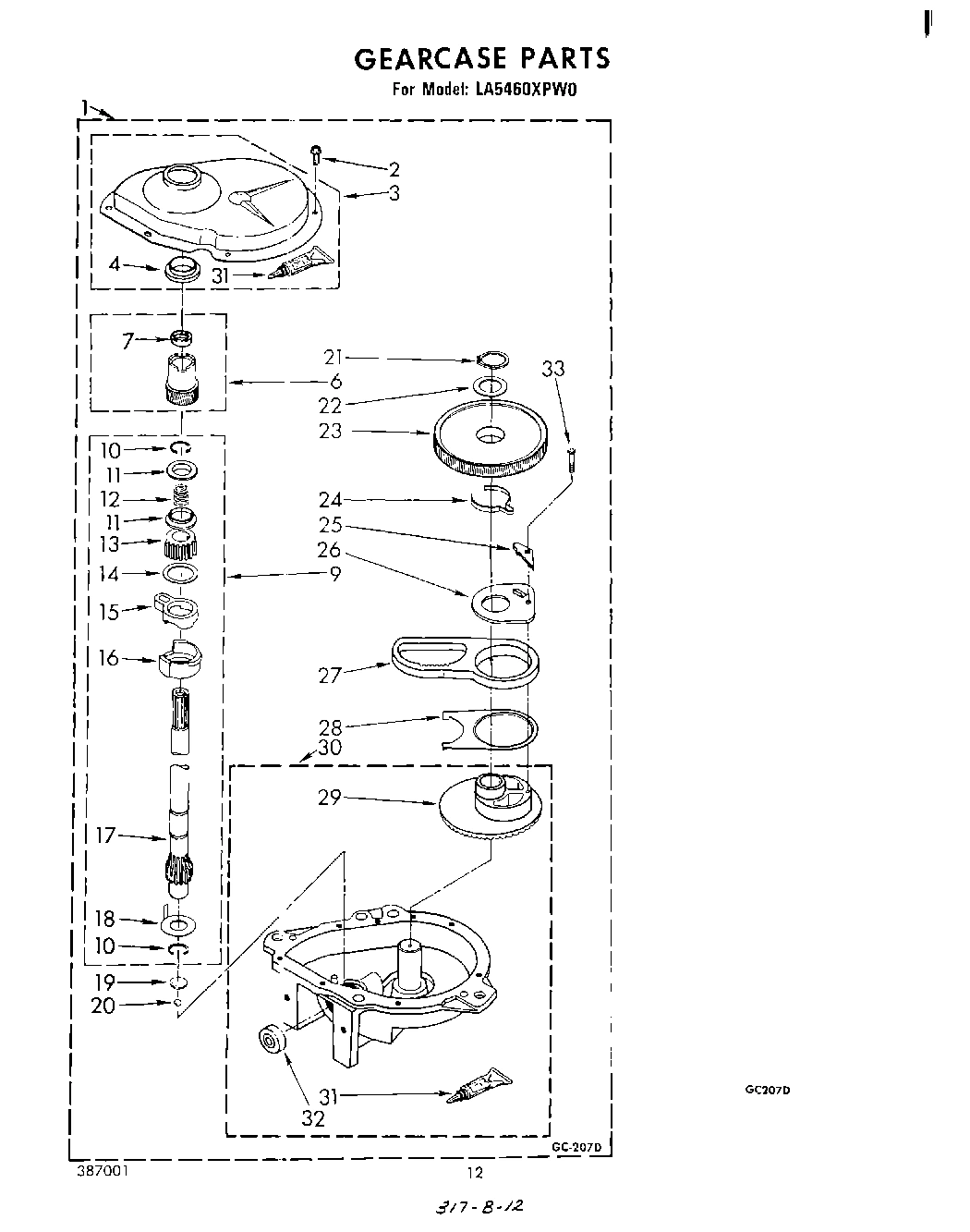 10 - GEARCASE