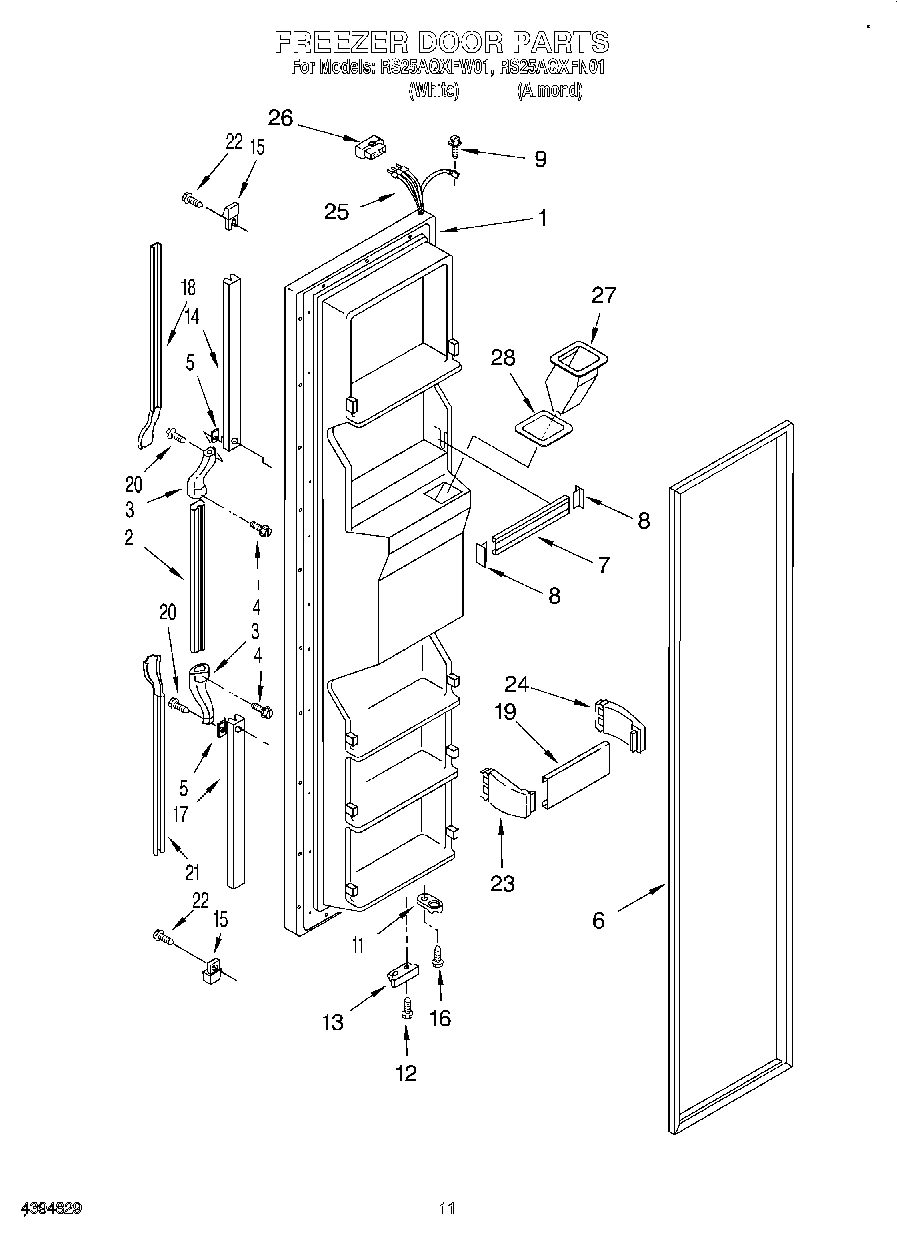 07 - FREEZER DOOR