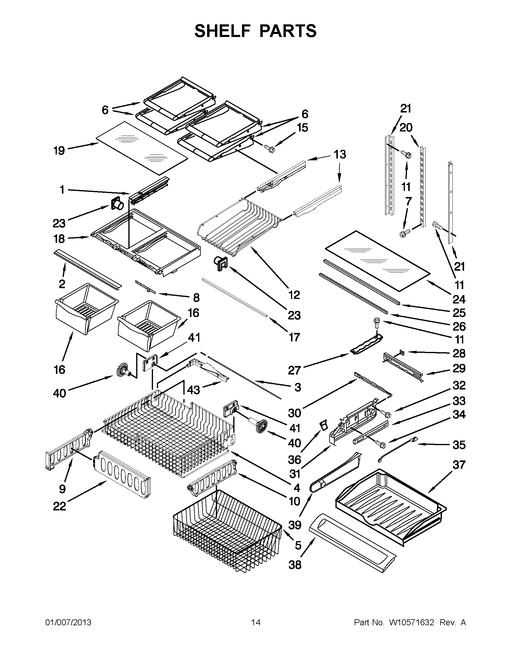 07 - SHELF PARTS