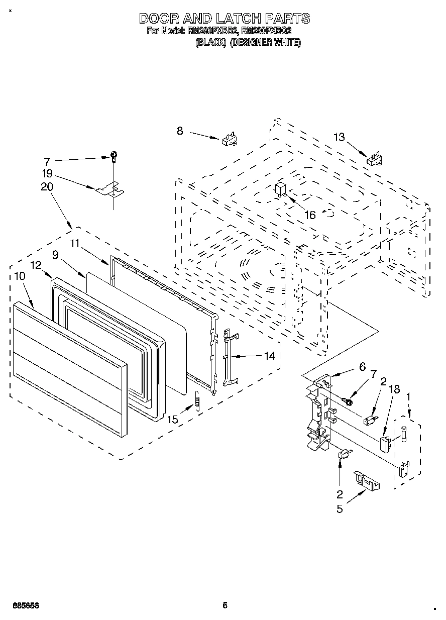 05 - DOOR AND LATCH