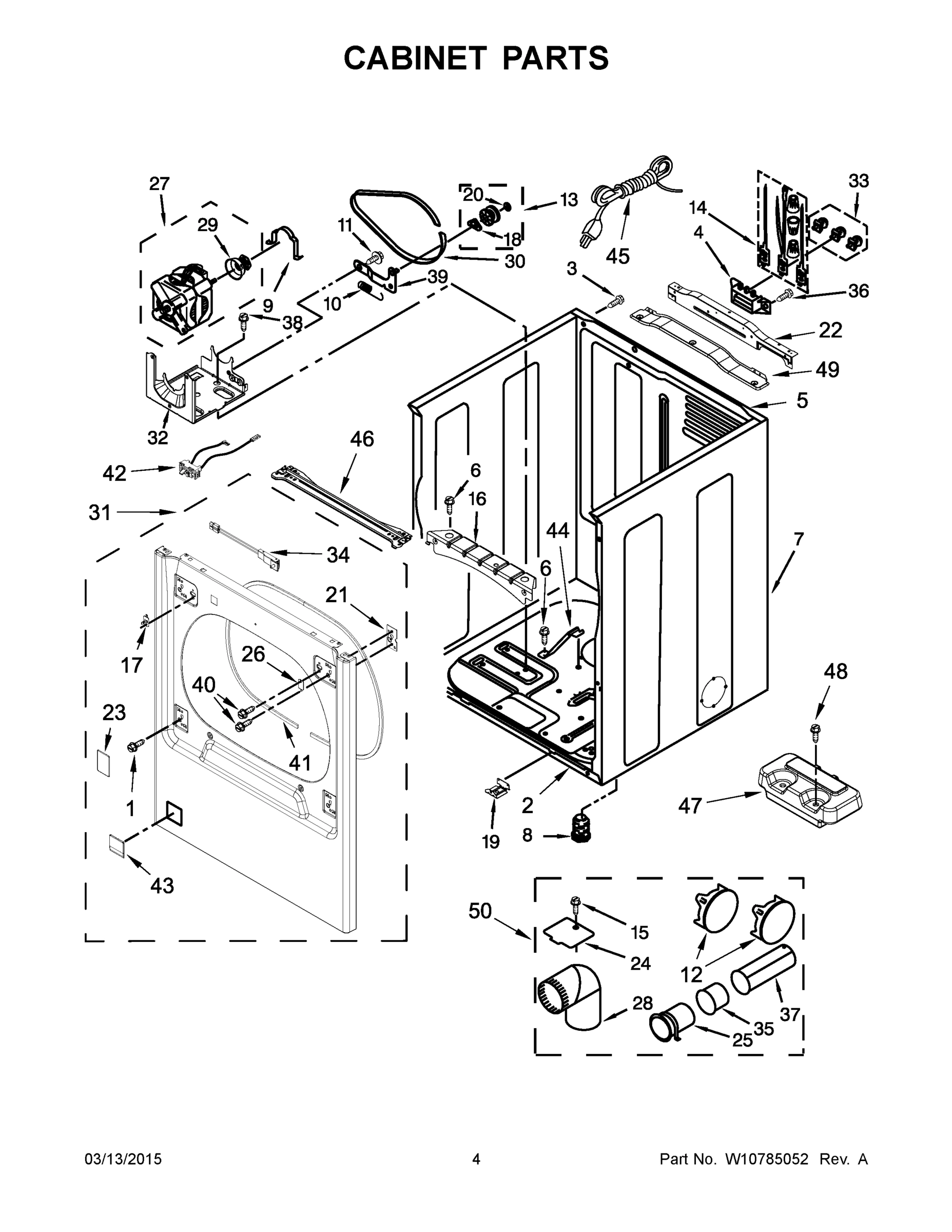 03 - CABINET PARTS