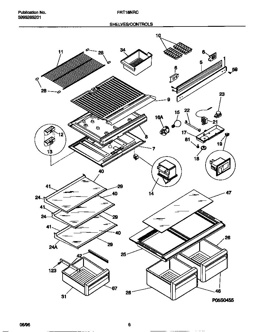 04 - SHELVES/CONTROLS