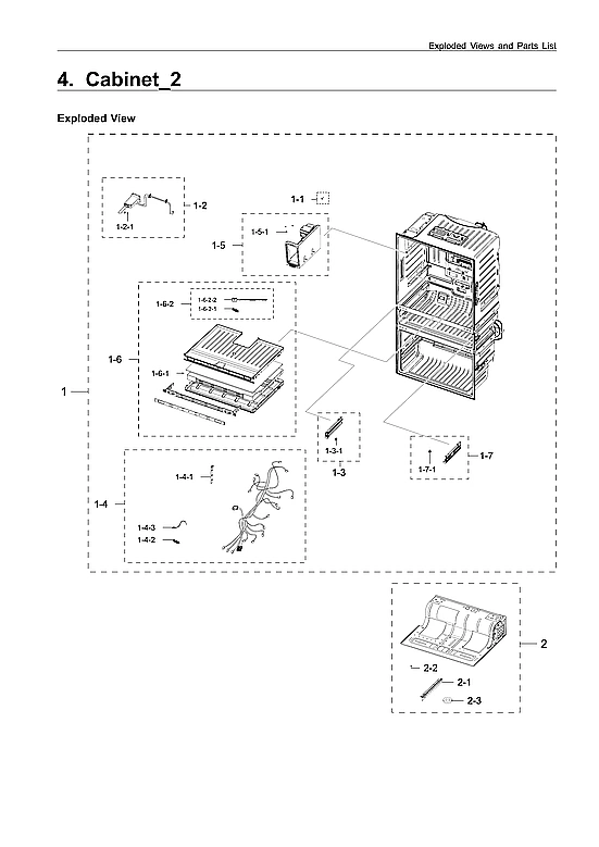 CABINET 2 PARTS
