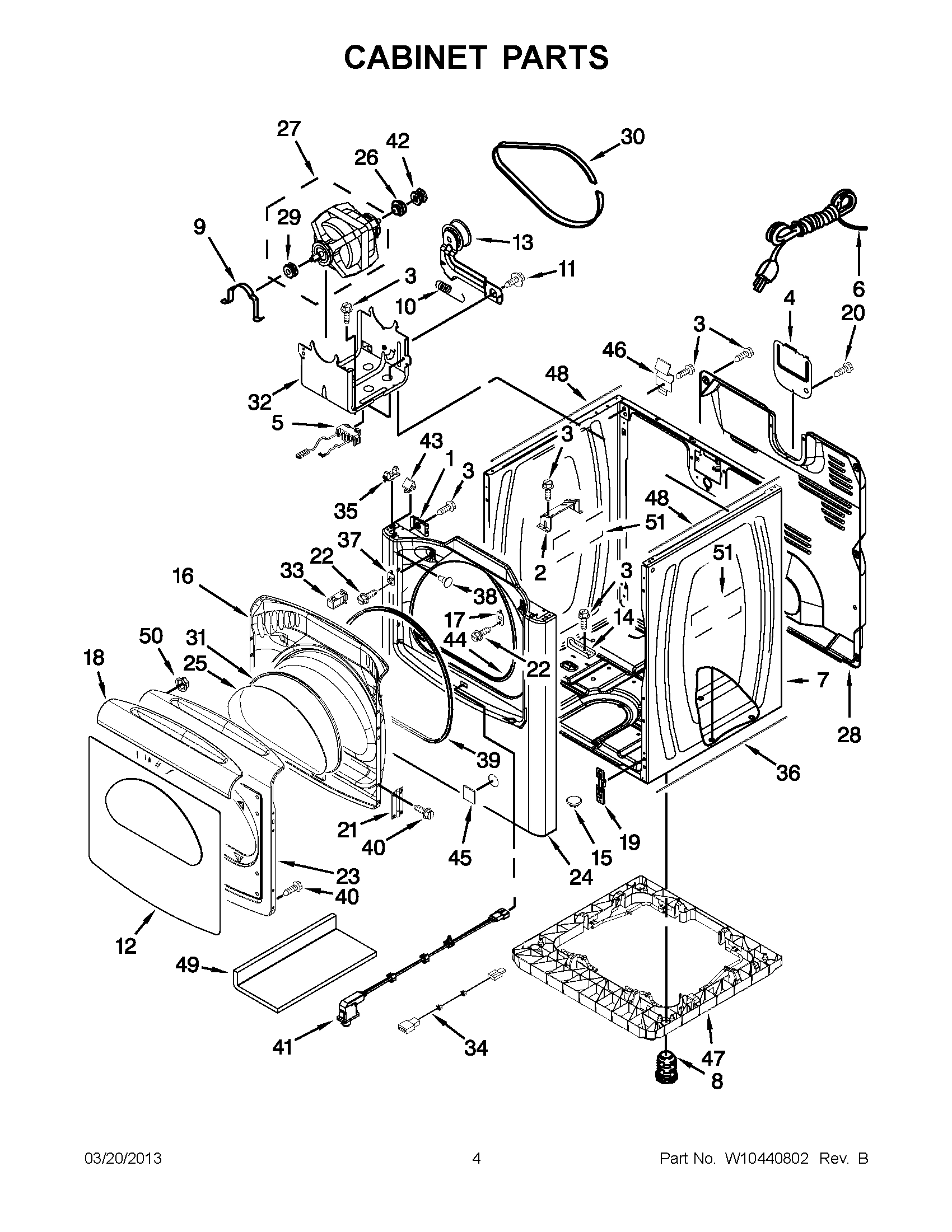 02 - CABINET PARTS