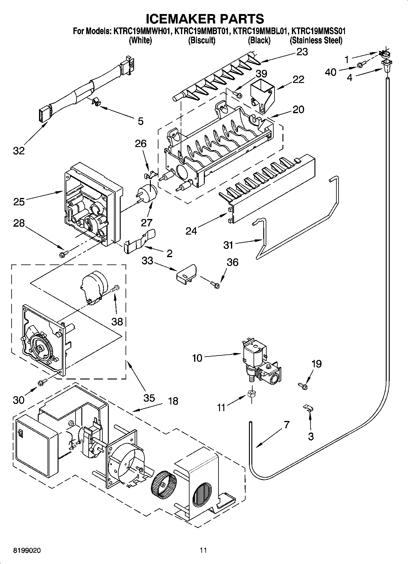 06 - ICEMAKER PARTS