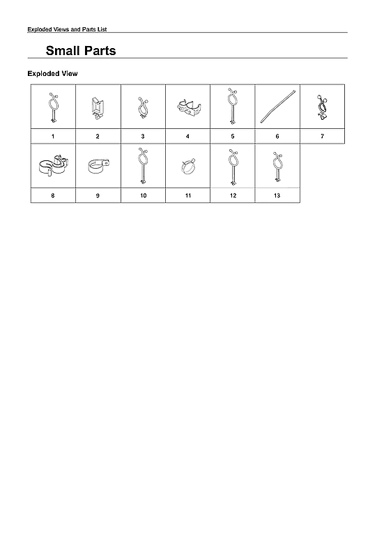 SMALL PARTS