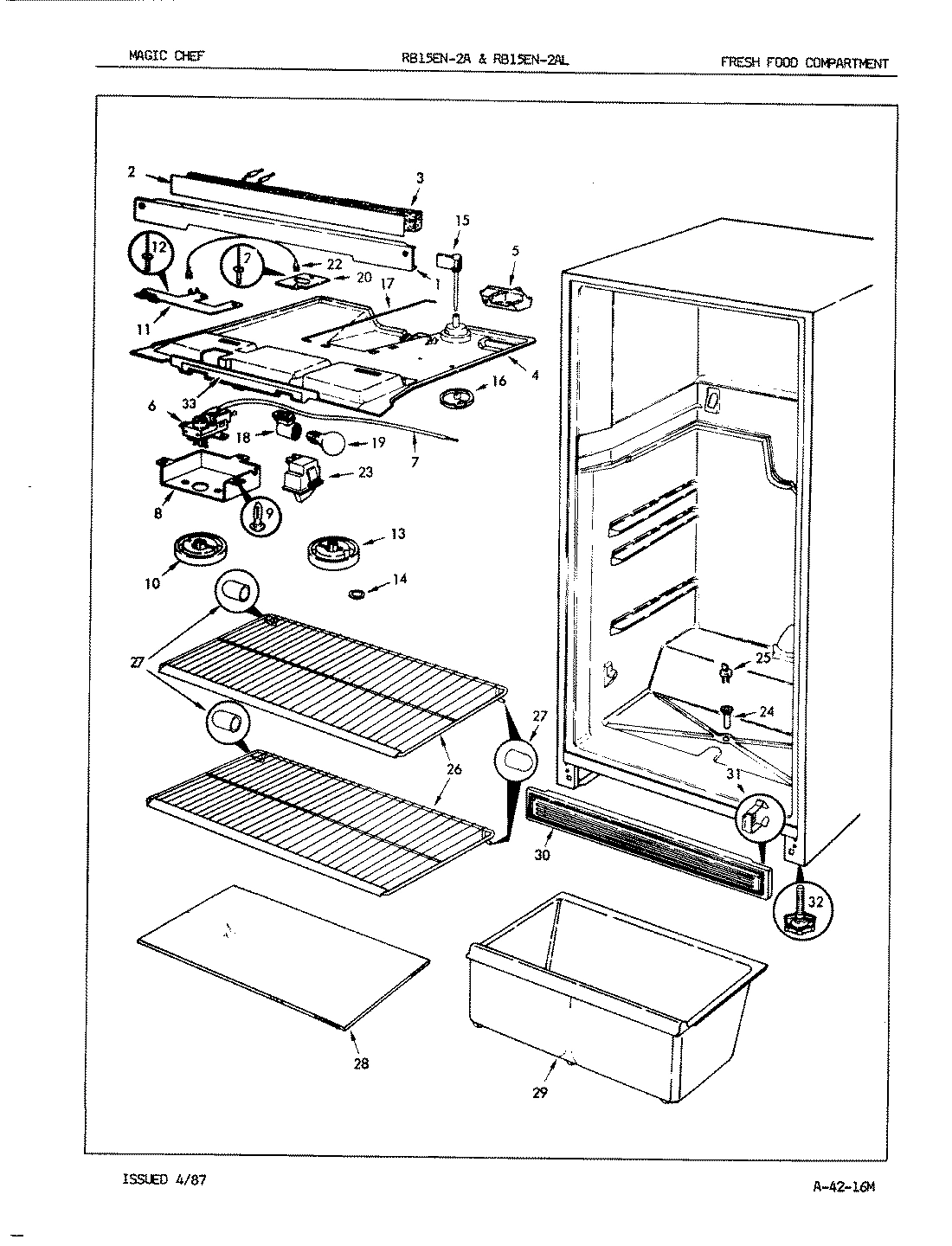 03 - FRESH FOOD COMPARTMENT