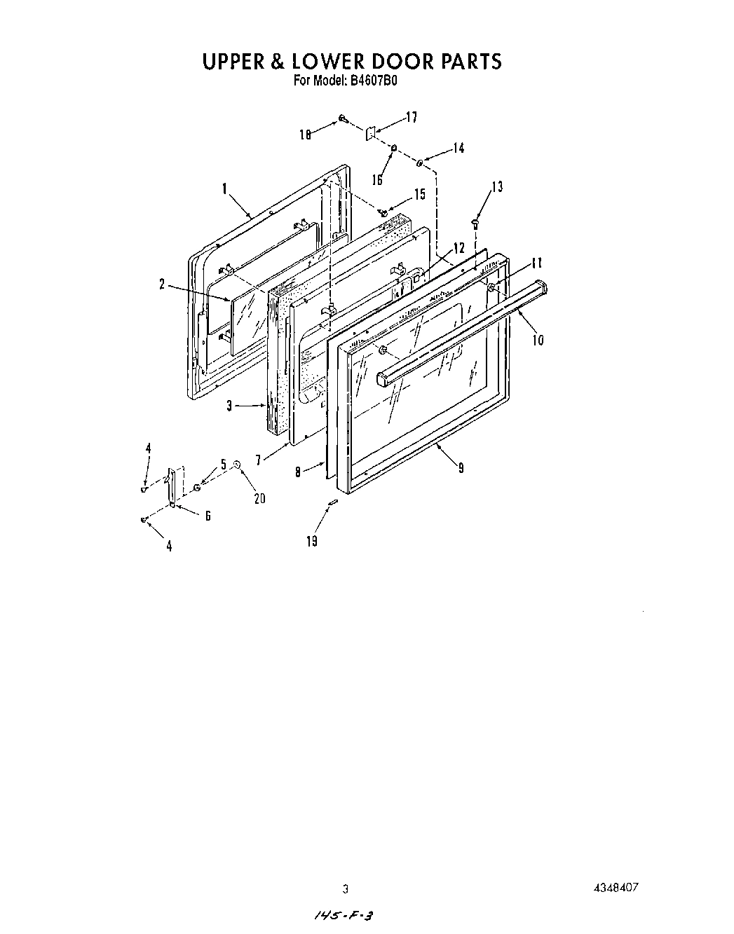 03 - UPPER AND LOWER DOOR , LIT/OPTIONAL