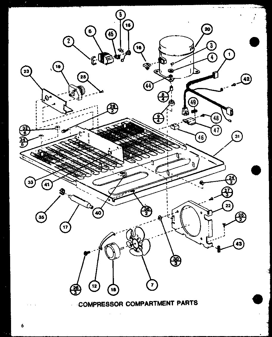 01 - COMPRESSOR COMPARTMENT PARTS
