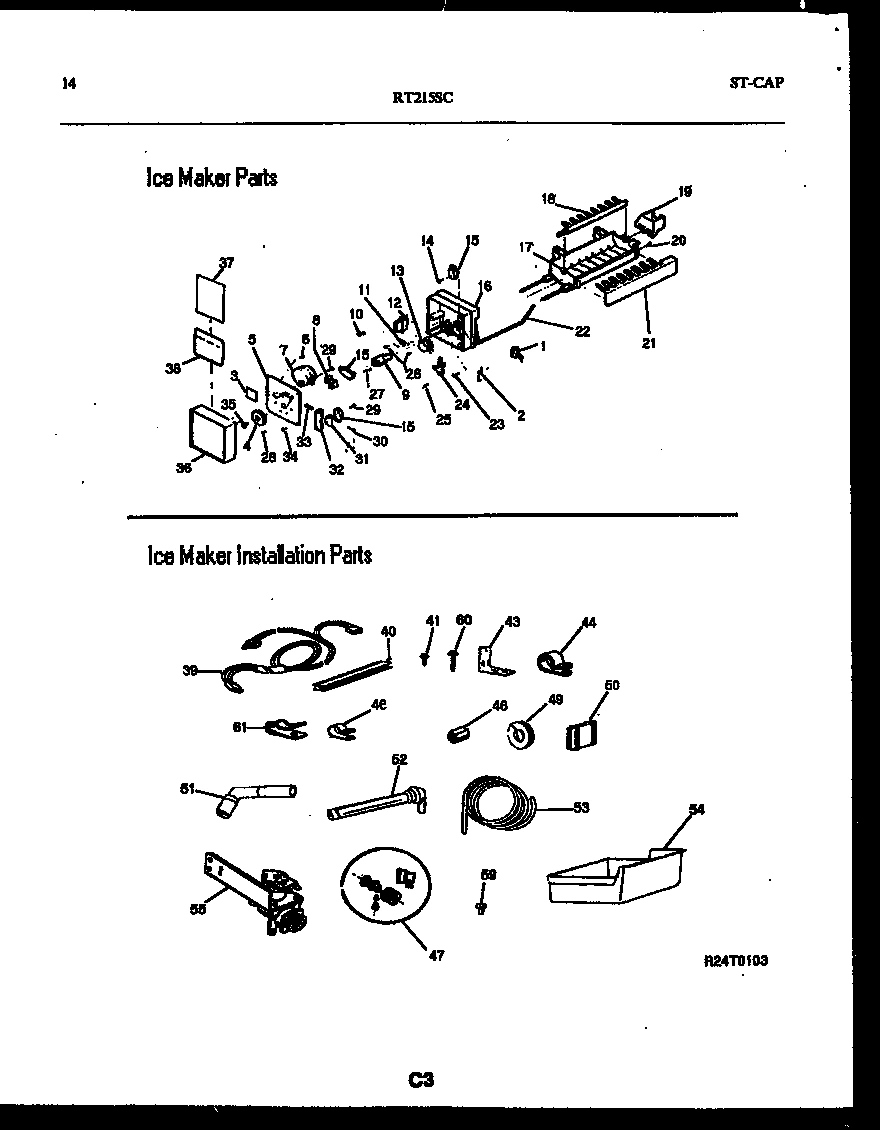 09 - ICE MAKER AND INSTALLATION PARTS
