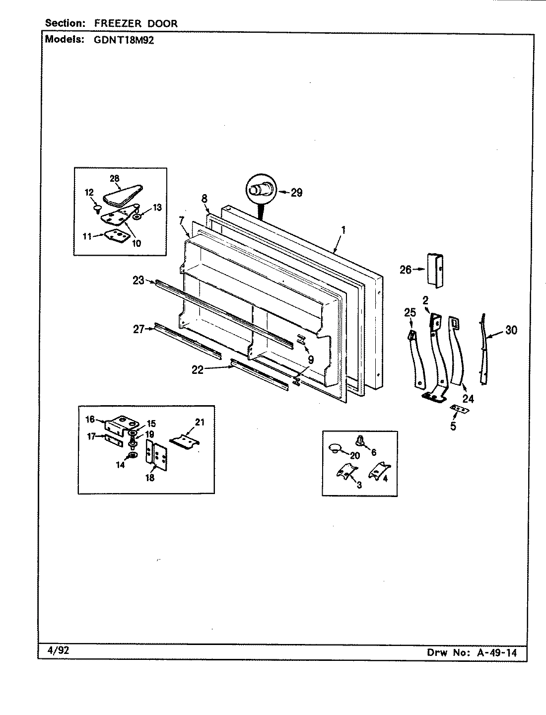 03 - FREEZER DOOR