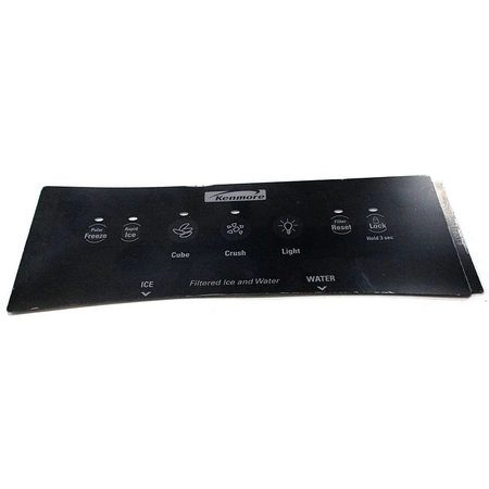 240418319 Frigidaire Black Facade Label
