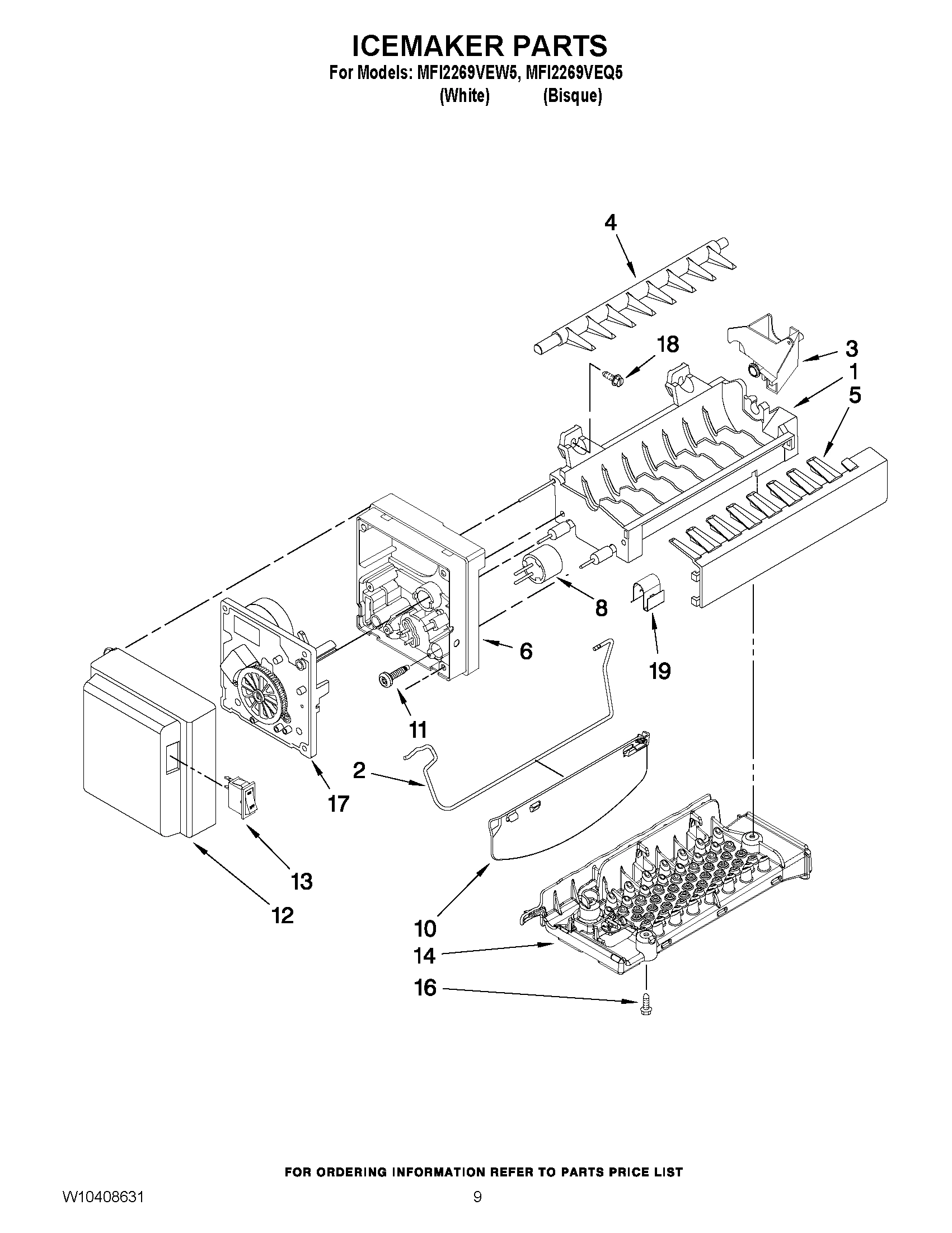 05 - ICEMAKER PARTS