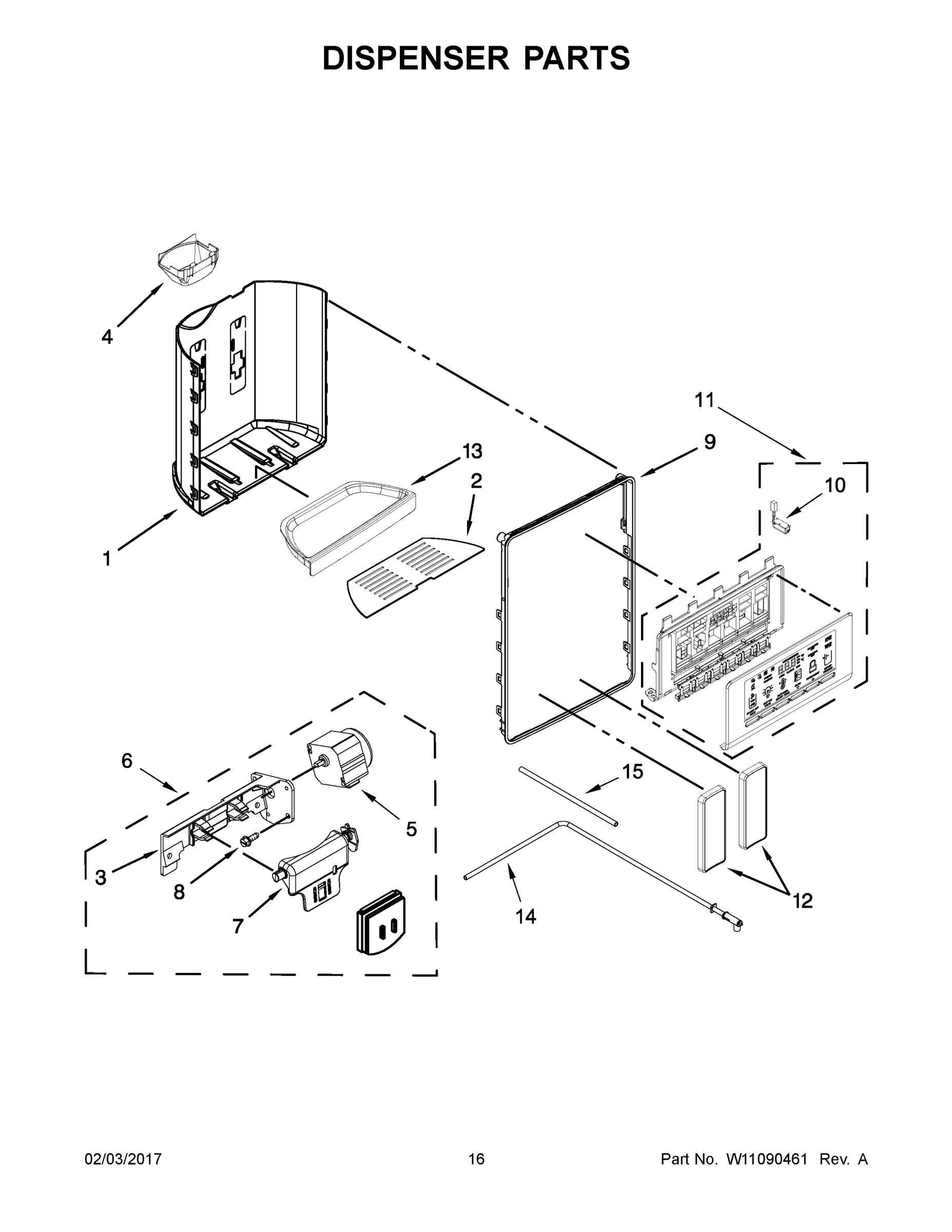 09 - DISPENSER PARTS