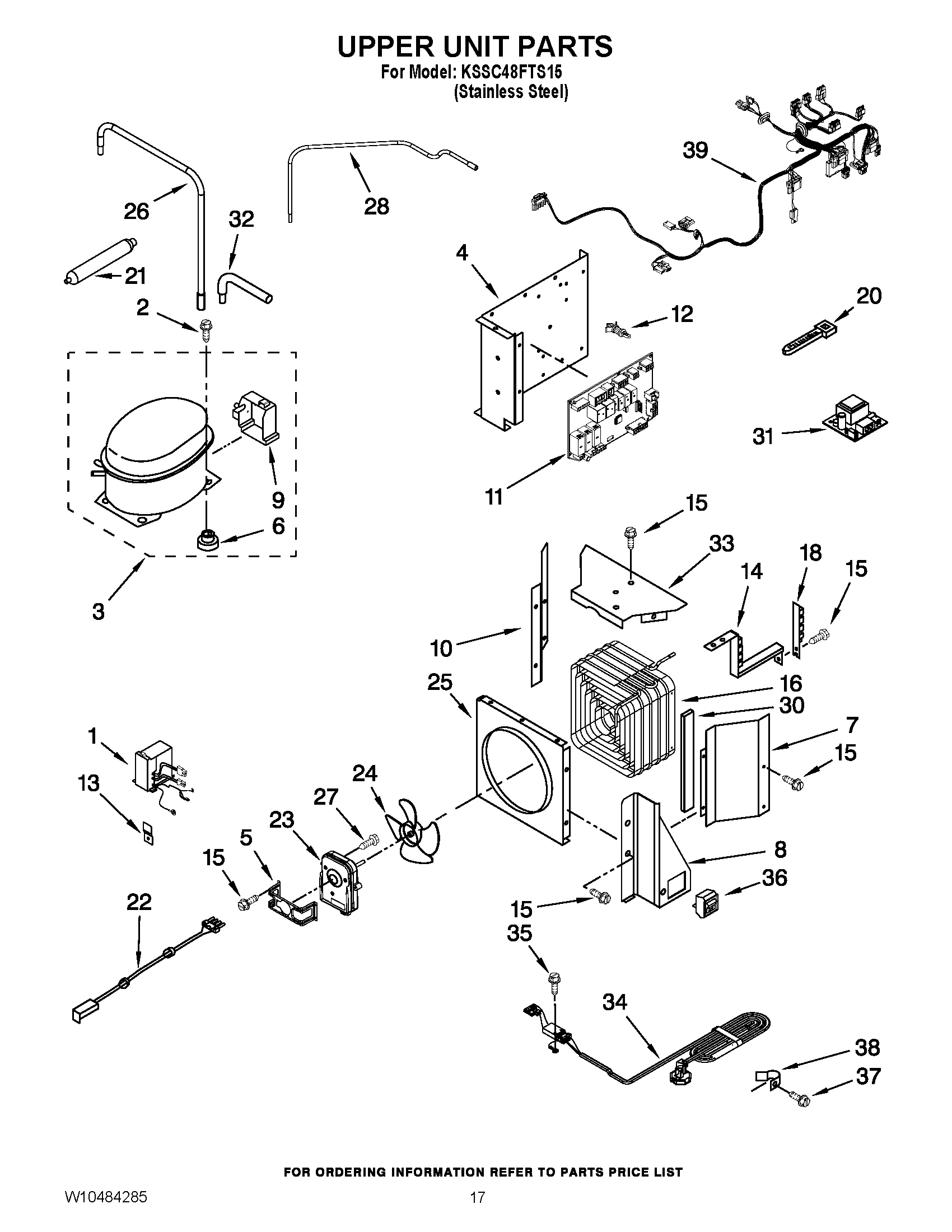 11 - UPPER UNIT PARTS