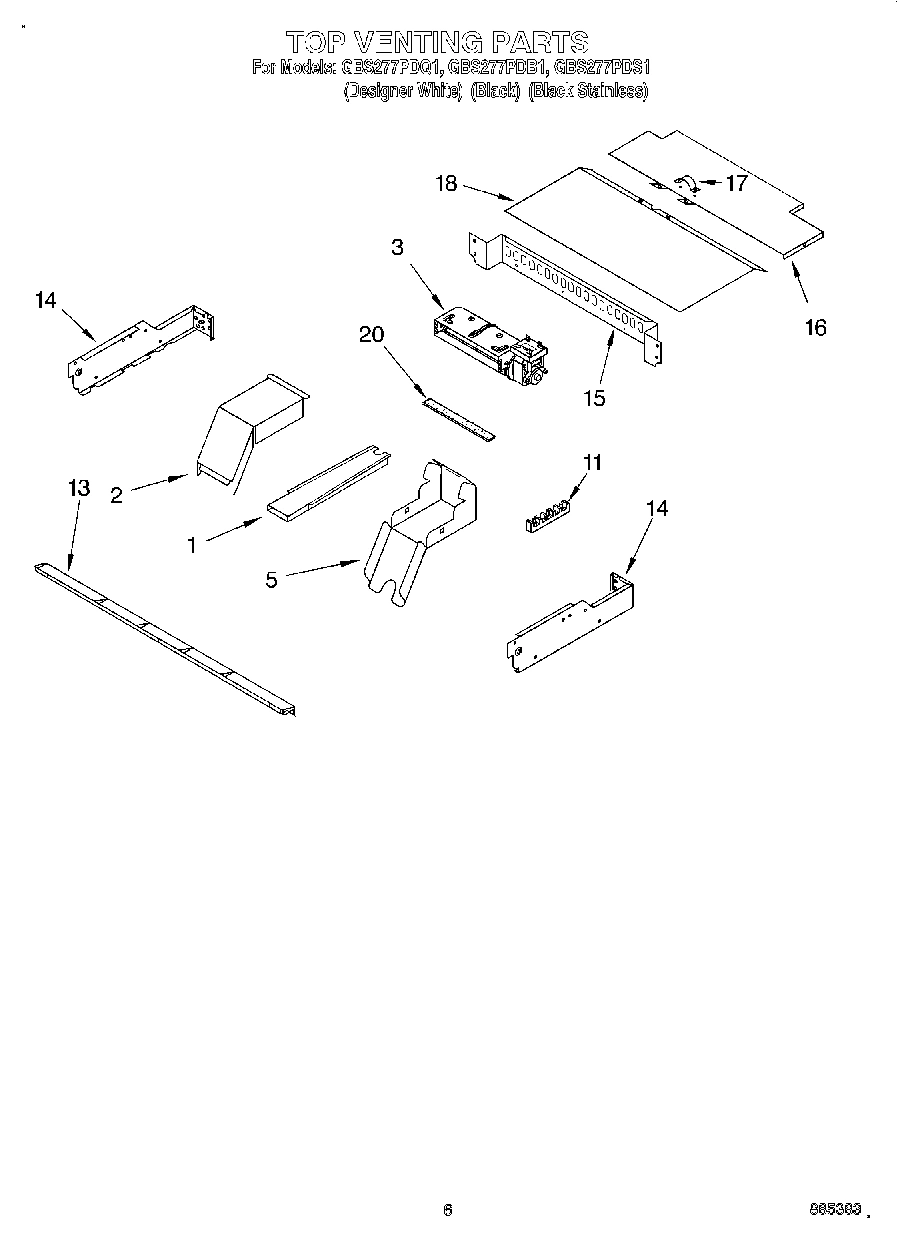 05 - TOP VENTING, OPTIONAL