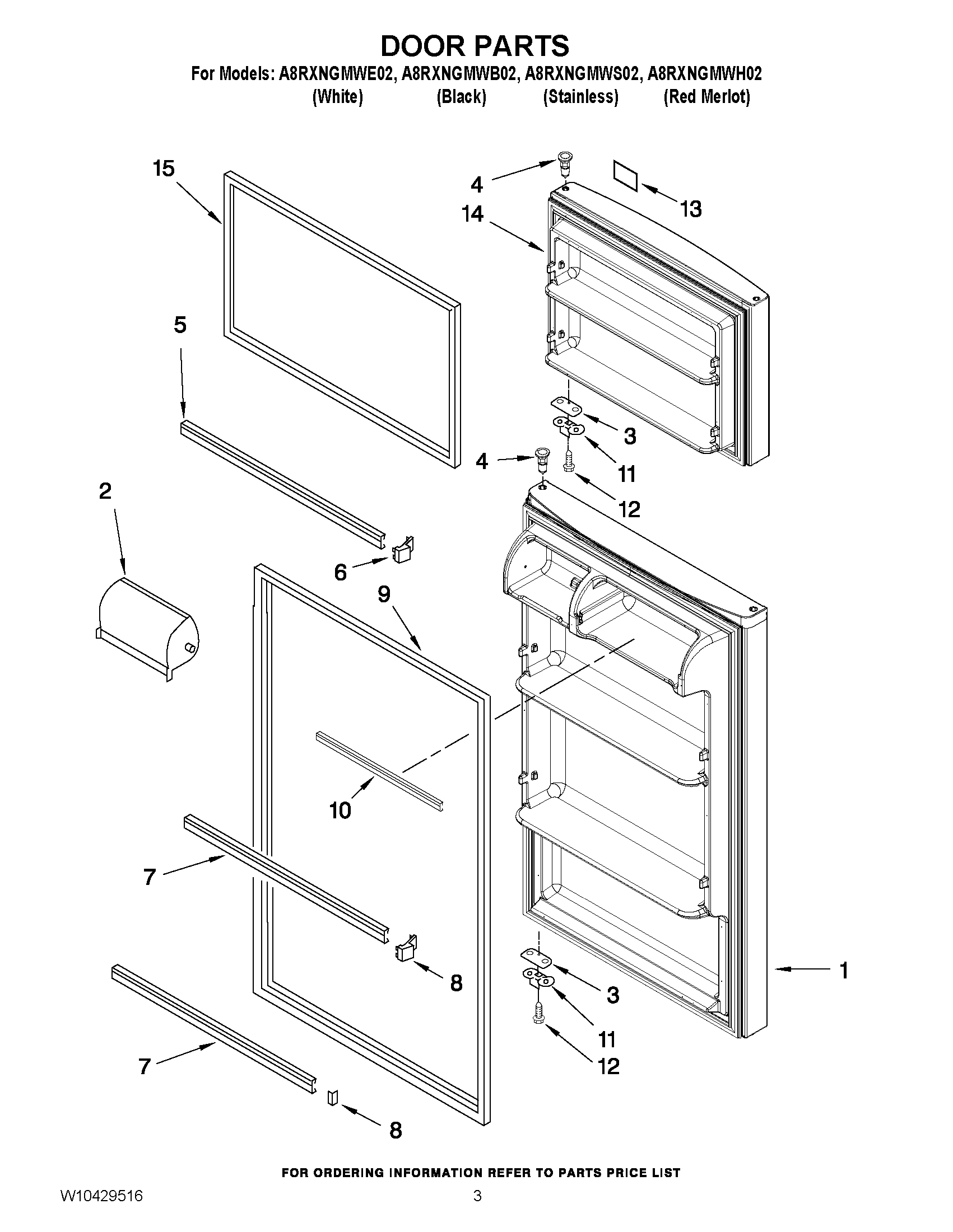 02 - DOOR PARTS