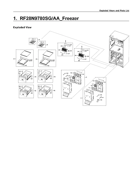 FREEZER PARTS