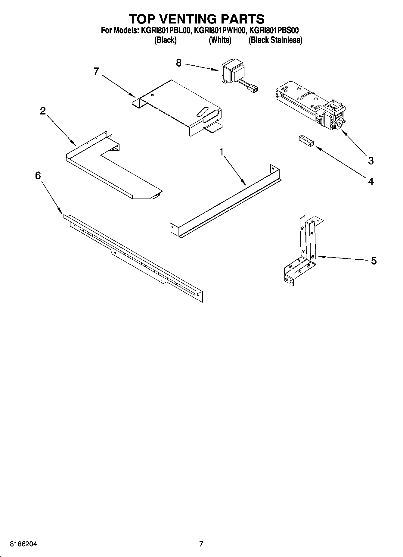 05 - TOP VENTING PARTS