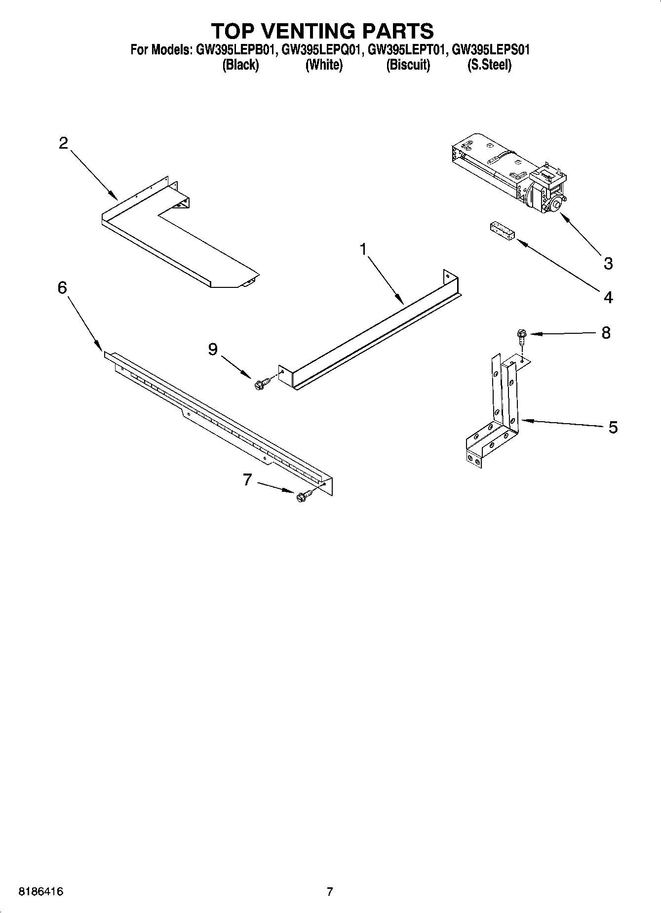 05 - TOP VENTING PARTS