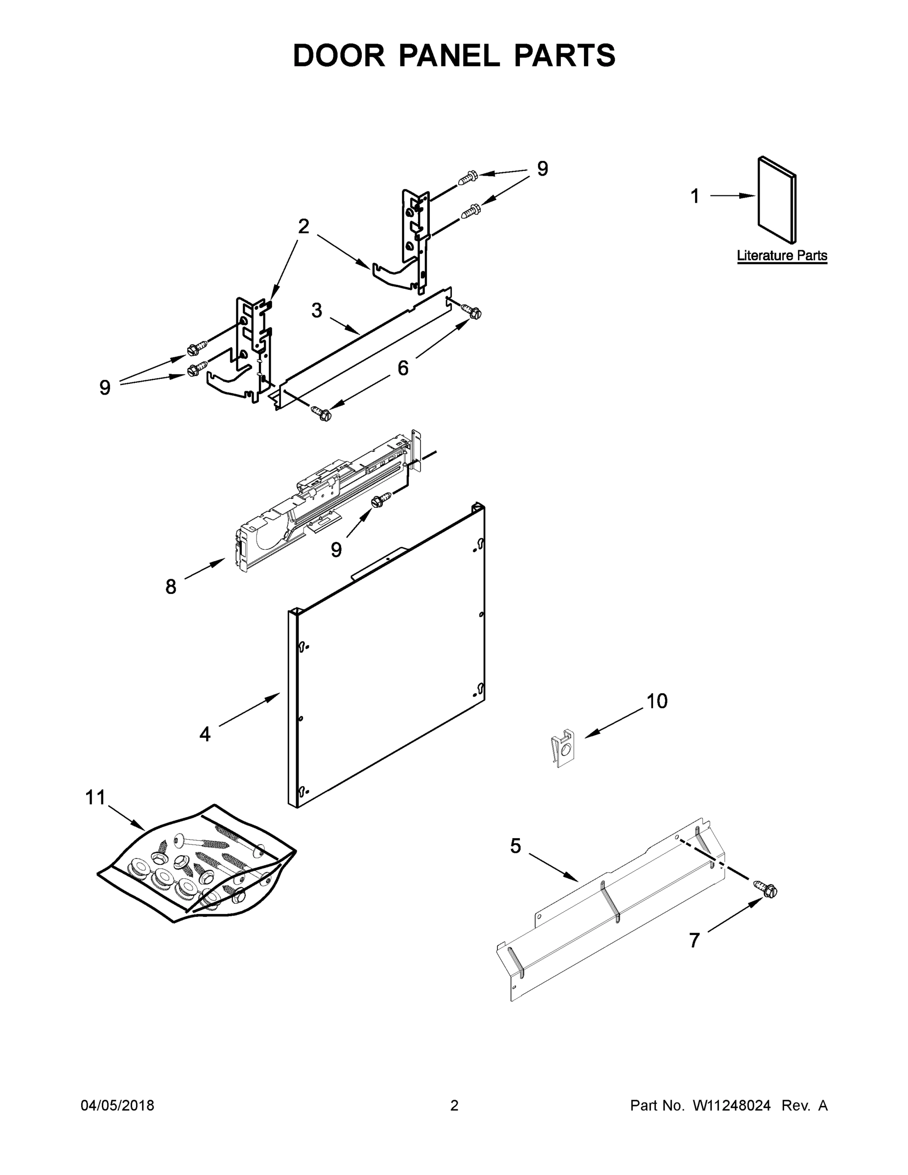 02 - DOOR PANEL PARTS
