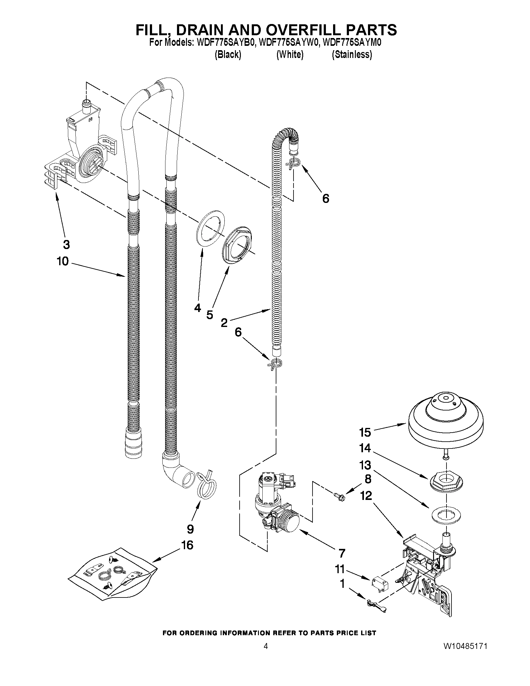 04 - FILL, DRAIN AND OVERFILL PARTS