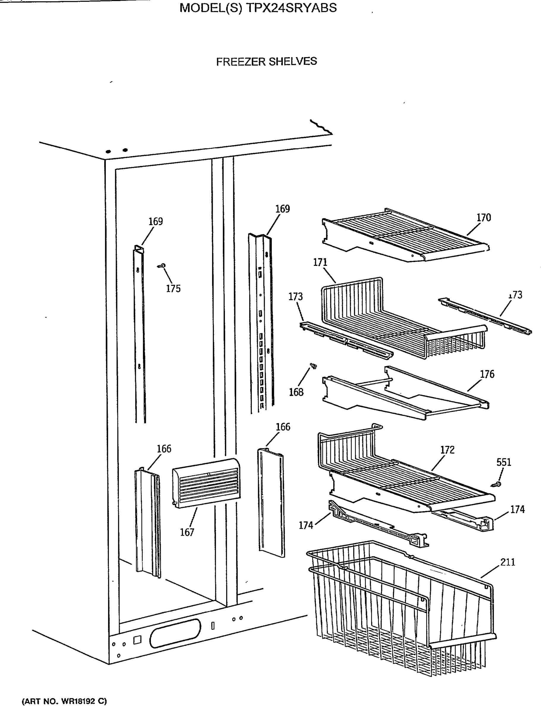 FREEZER SHELVES