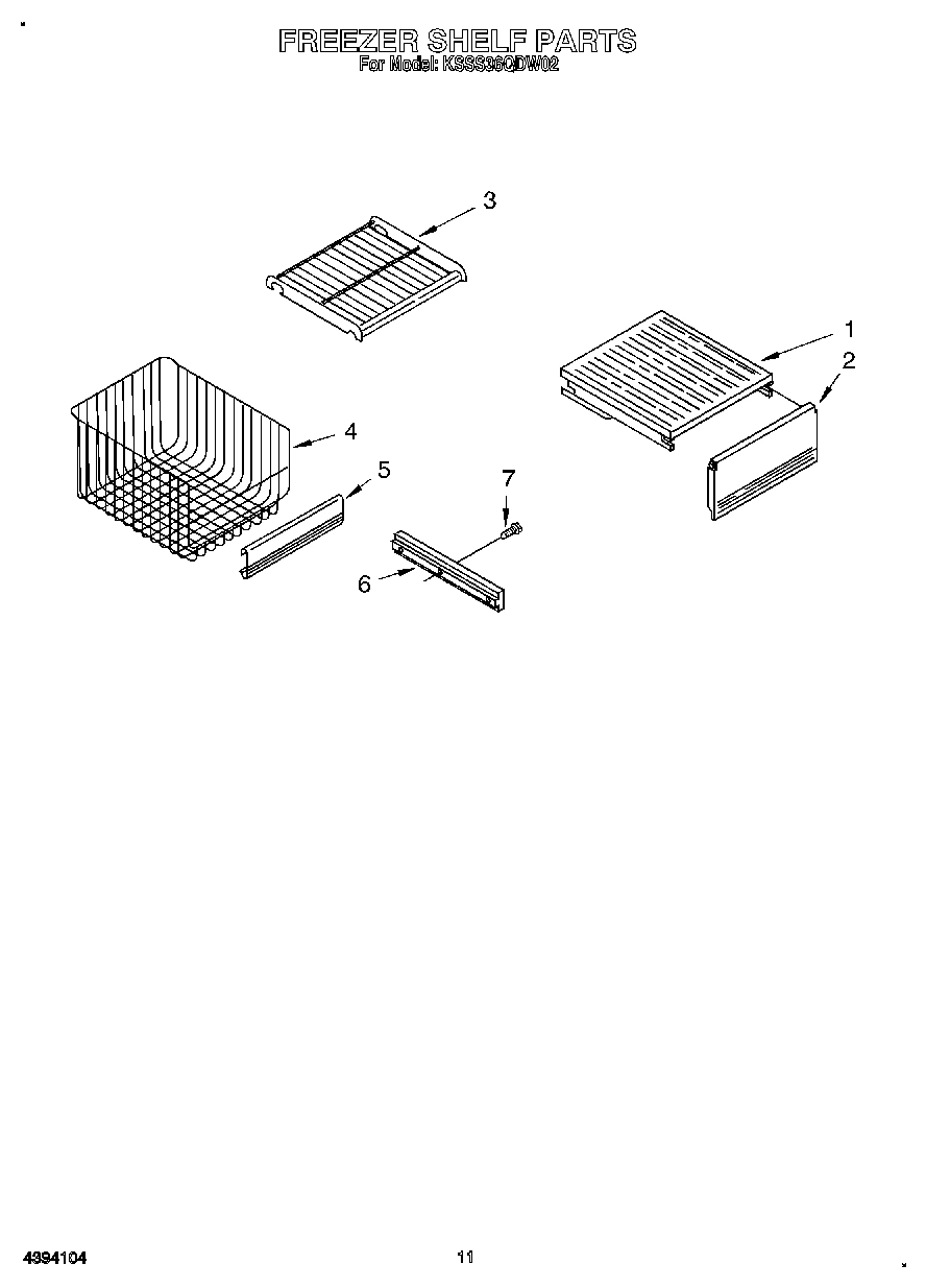 08 - FREEZER SHELF