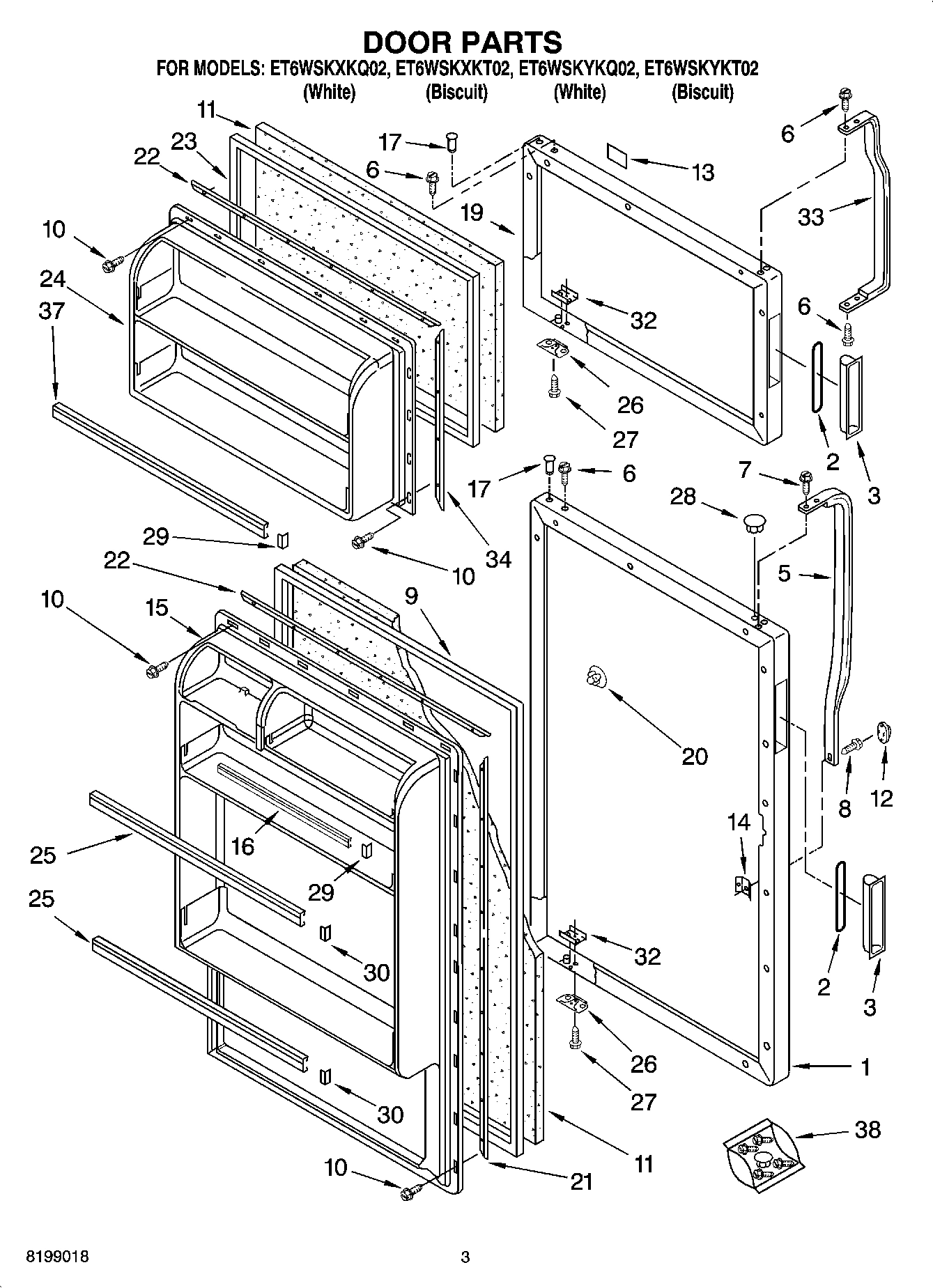 02 - DOOR PARTS