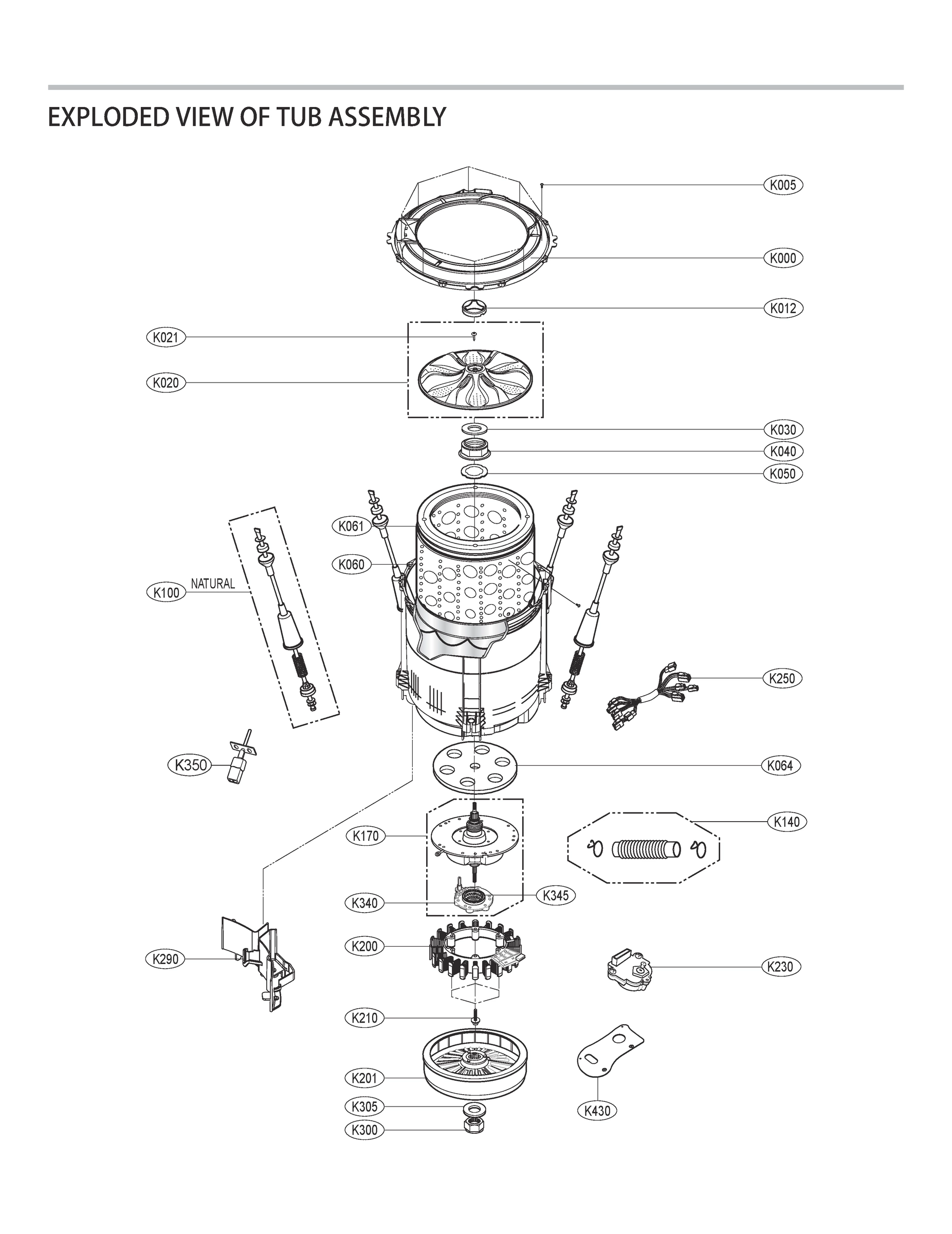 TUB ASSEMBLY