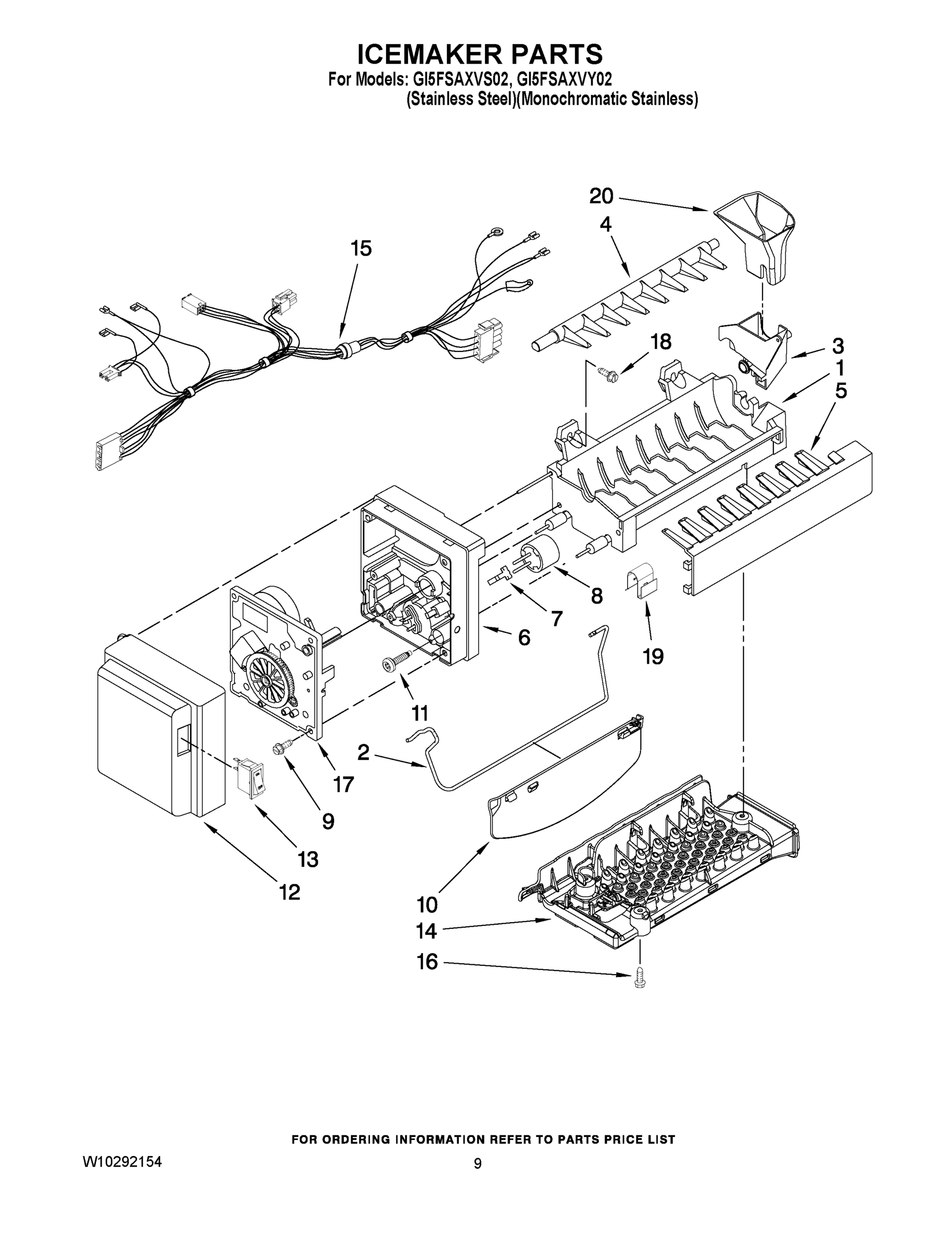05 - ICEMAKER PARTS