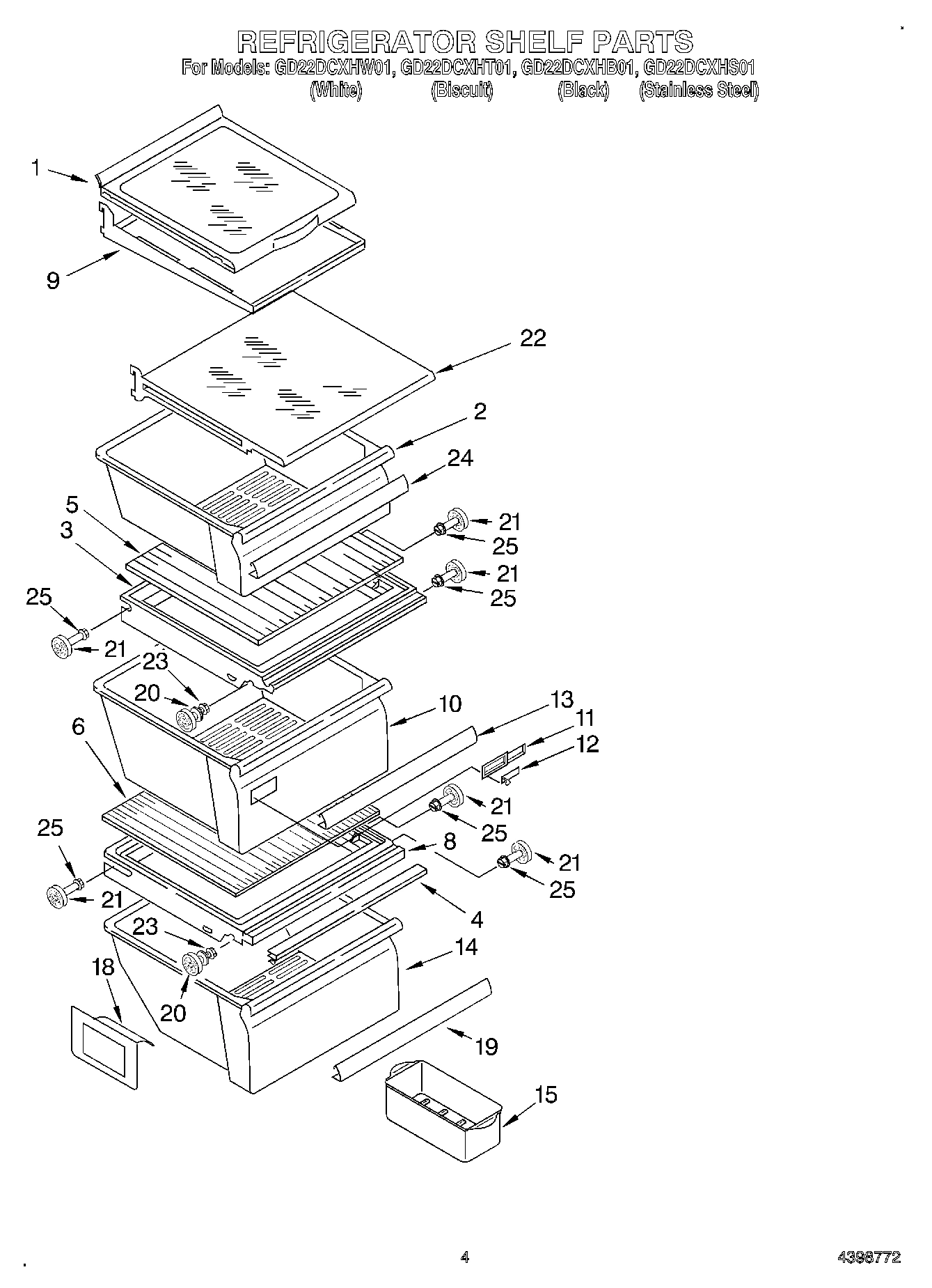 03 - REFRIGERATOR SHELF