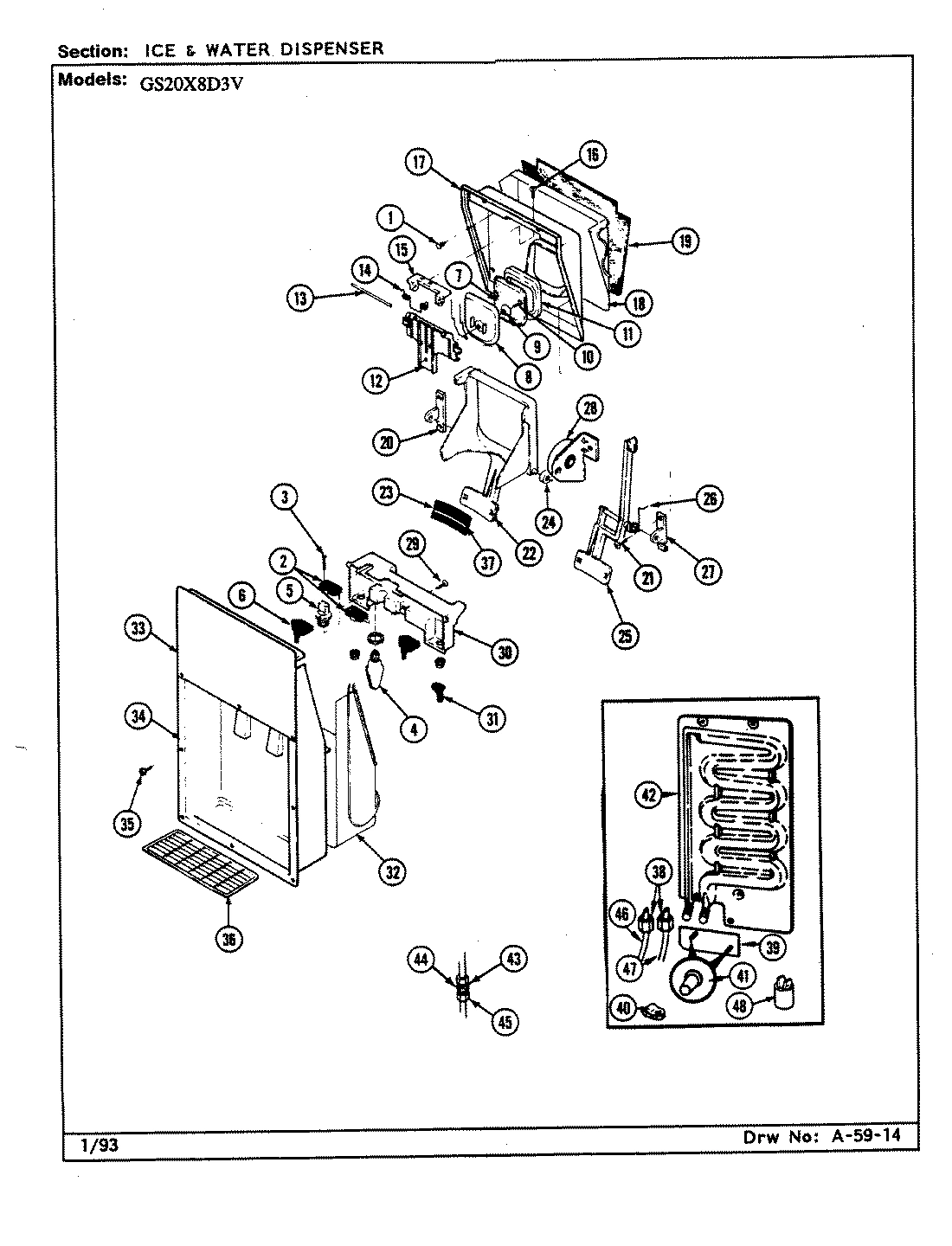 05 - ICE & WATER DISPENSER