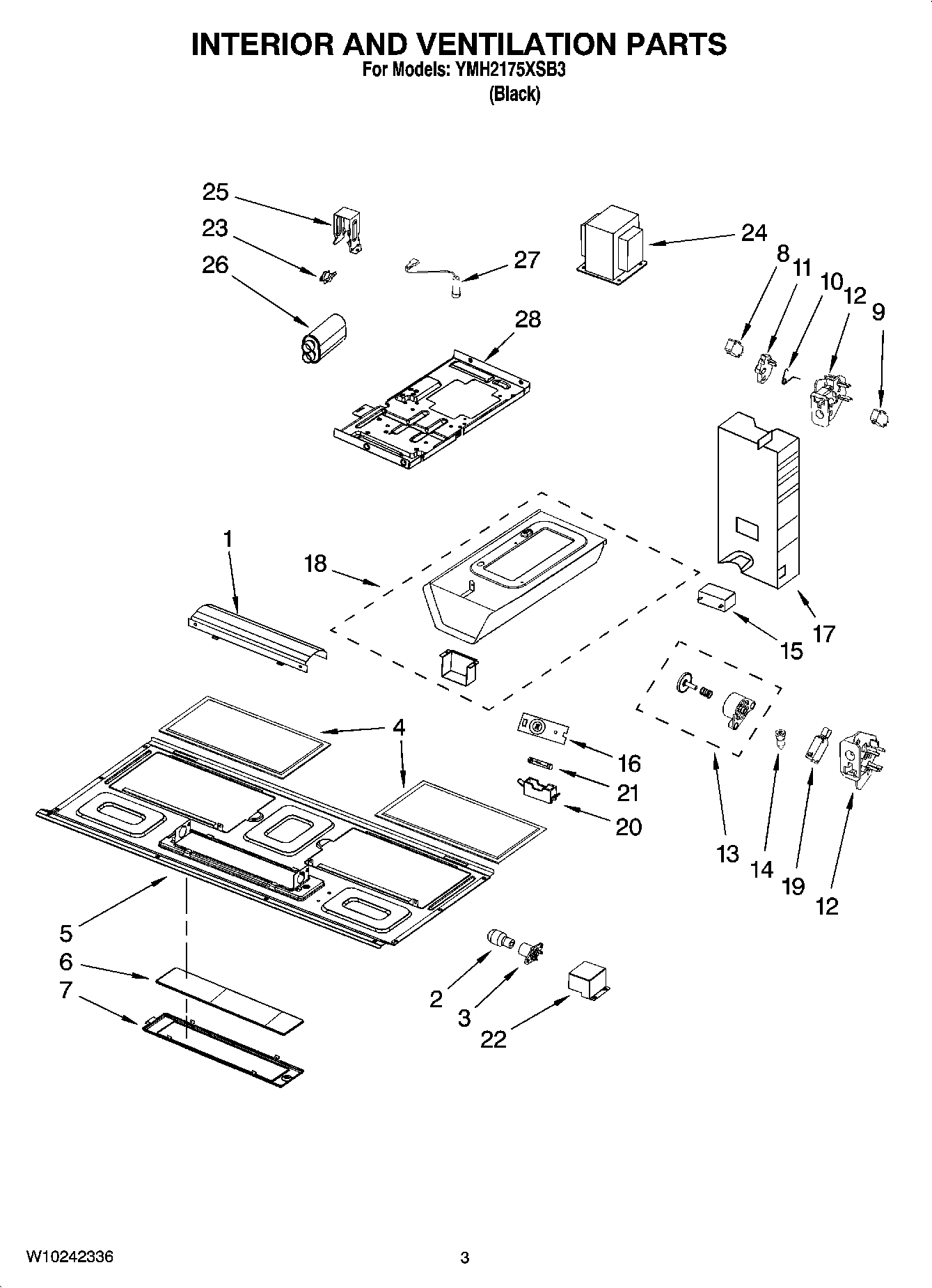 03 - INTERIOR AND VENTILATION PARTS