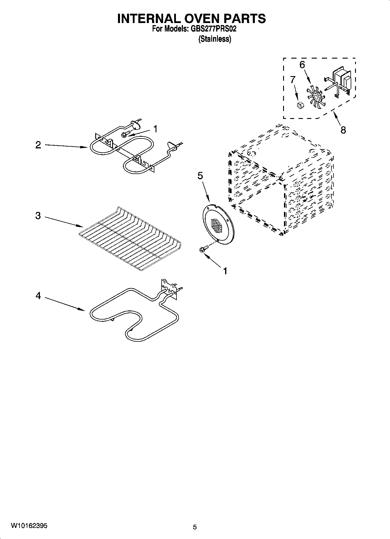 04 - INTERNAL OVEN PARTS